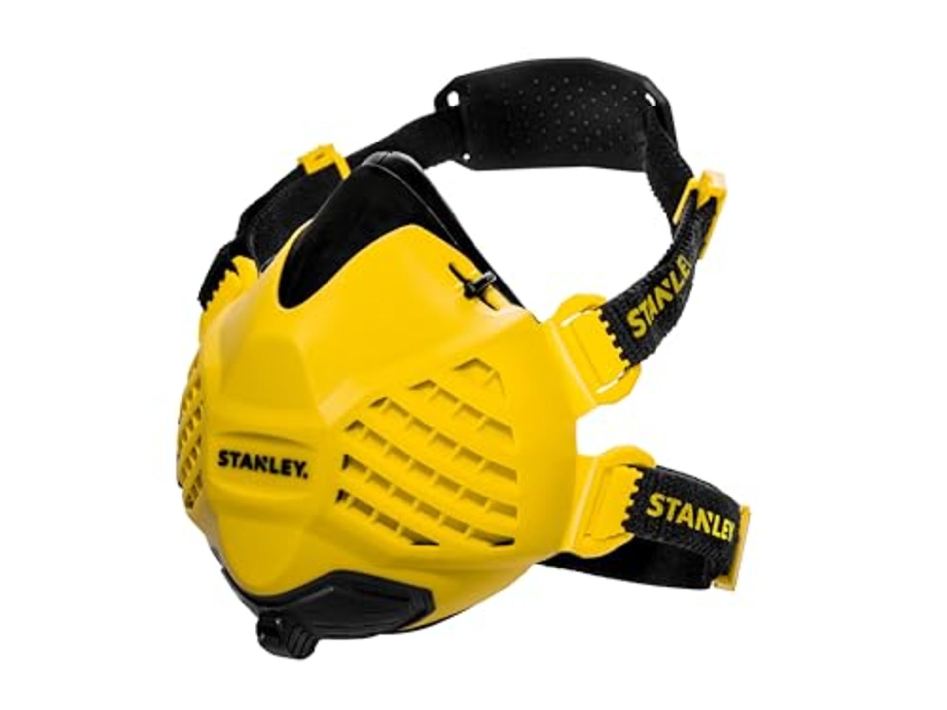 Stanley P3 Dust Mask, Reusable Respirator Mask with Face-Fit-Check Technology & Maximu
