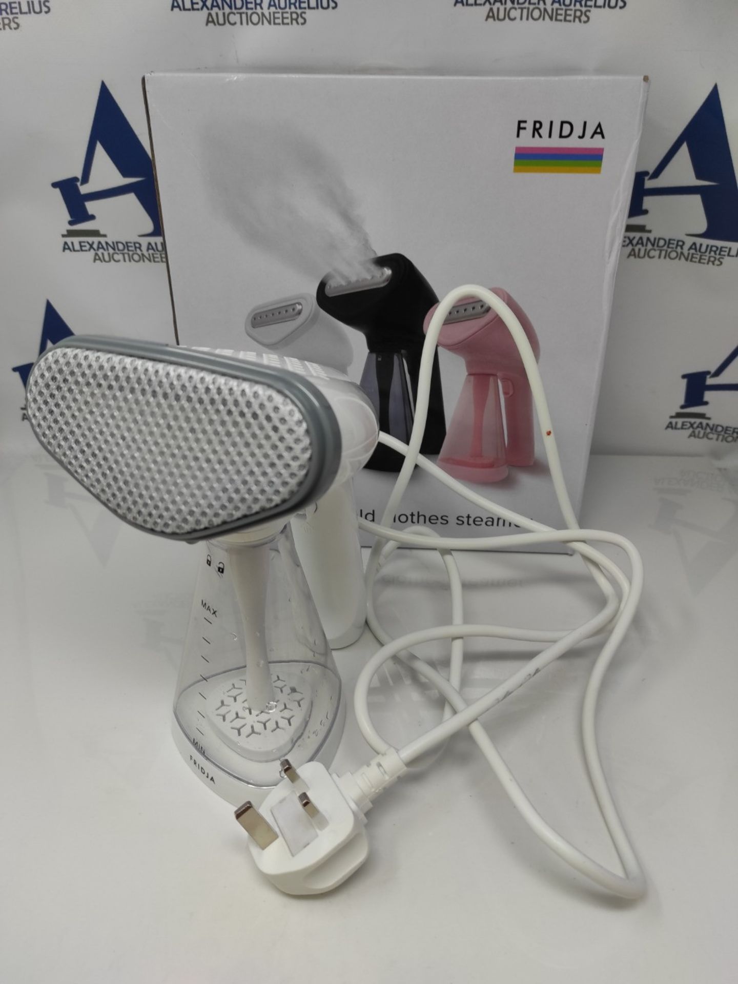 RRP £95.00 Fridja F-10 Clothes Steamer, Stainless Steel, 1500 W - Bild 2 aus 2