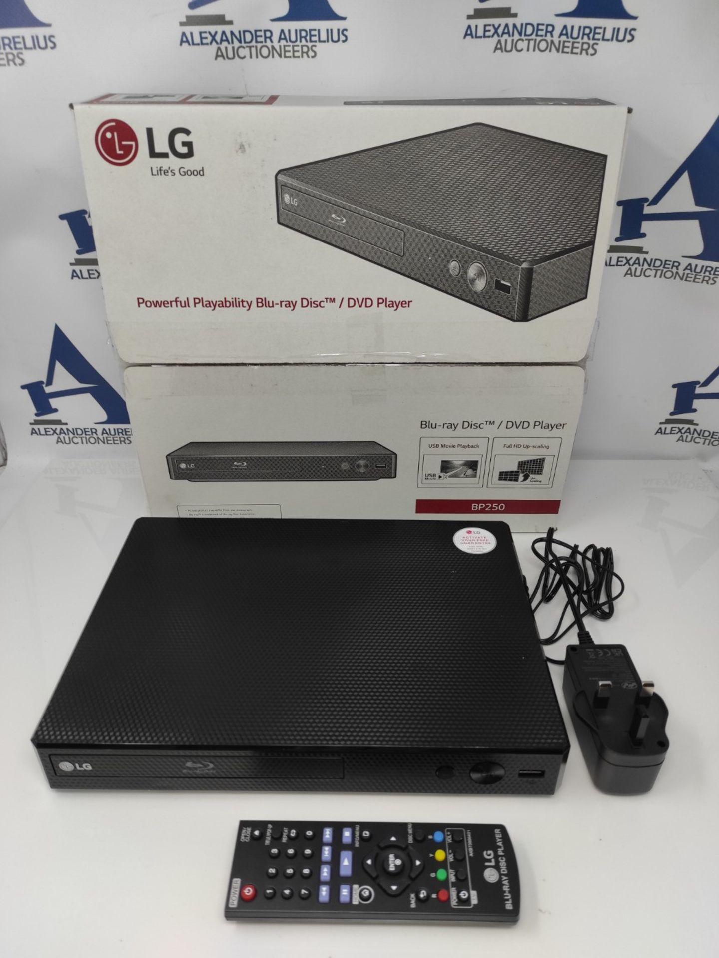 RRP £79.00 LG Electronics BP250 DGBRLLK Blu-Ray and DVD Disc Player with Full HD Up-scaling and e - Image 2 of 2