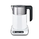 RRP £60.00 Bosch Styline TWK8631GB Variable Temperature Cordless Kettle, 1.5 Litres,3000W - White