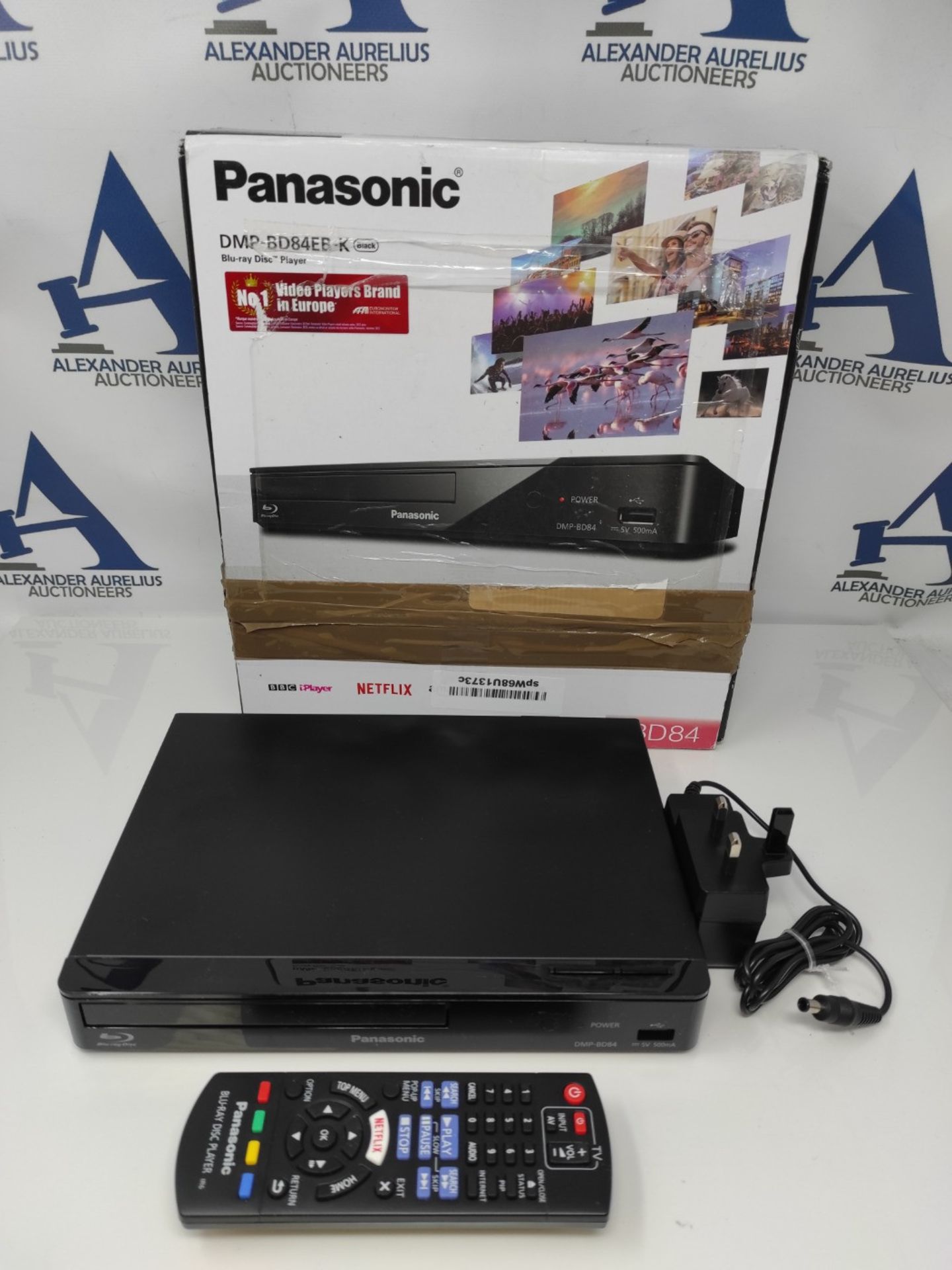 RRP £64.00 Panasonic DMP-BD84EB-K Smart ICOS. YouTube, Netflix etc. HDMI output. HDD Playback.