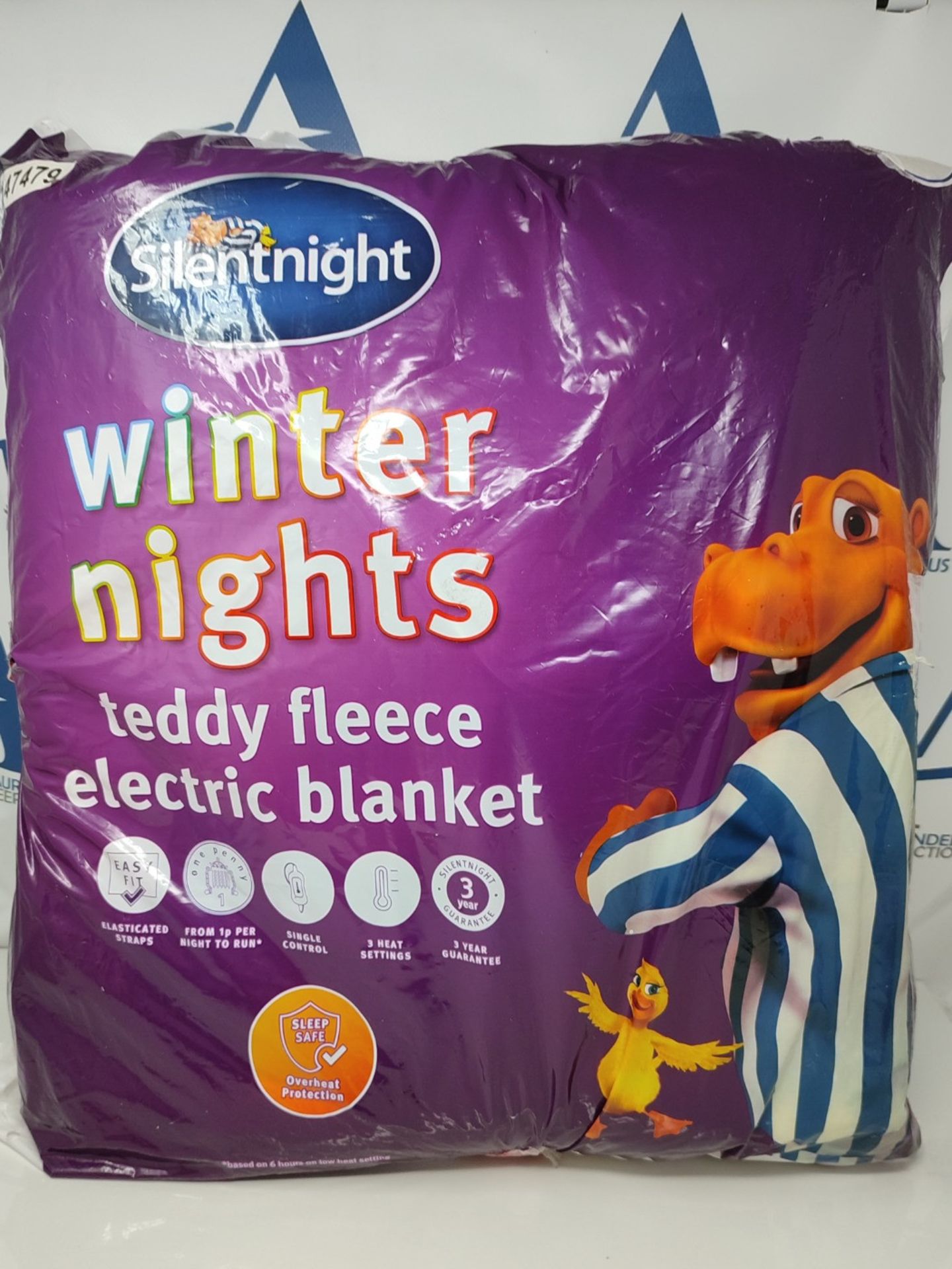 Silentnight Polar fleece Single Electric blanket