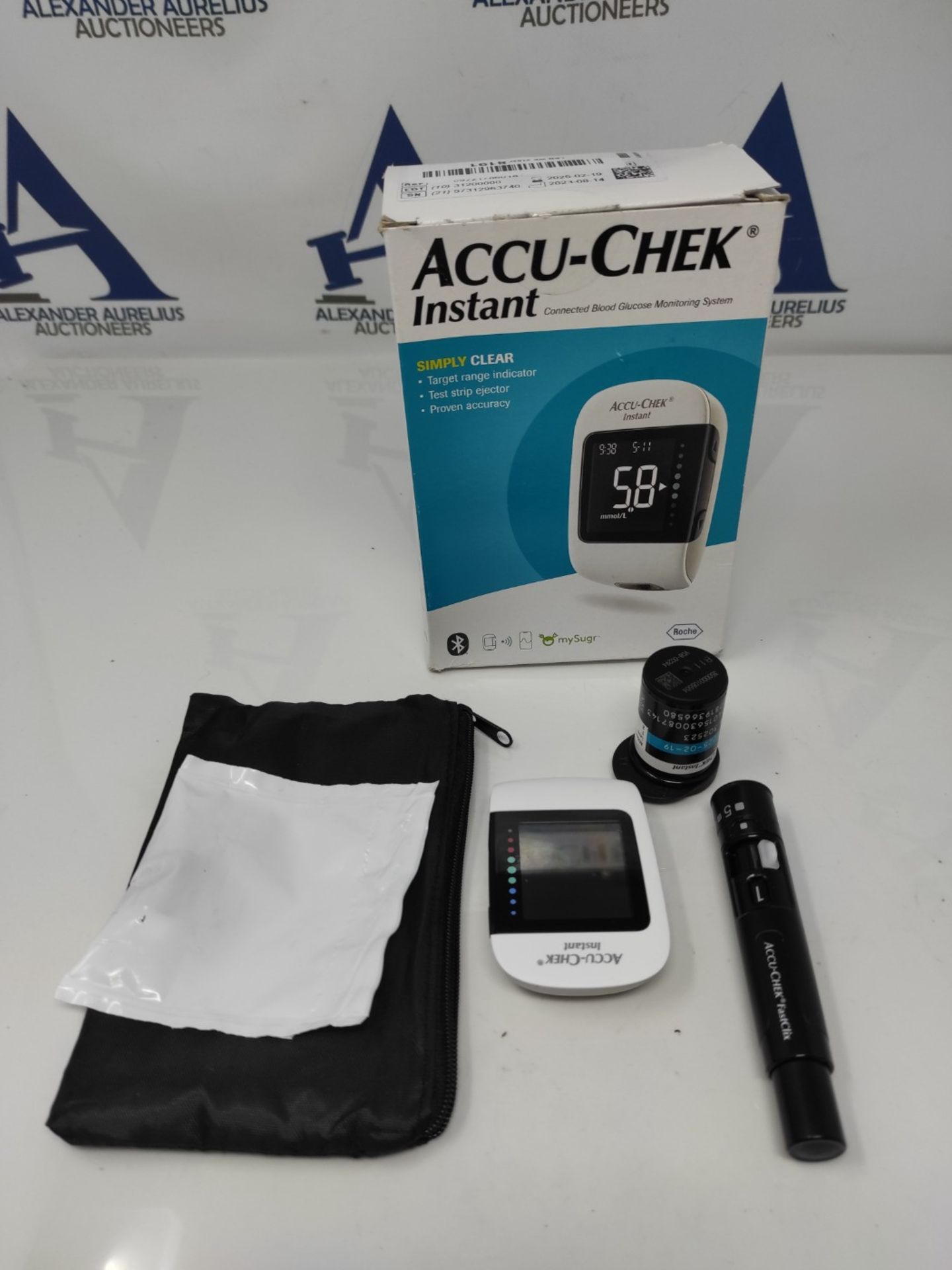 Accu Chek Instant Blood Glucose Monitoring System, white