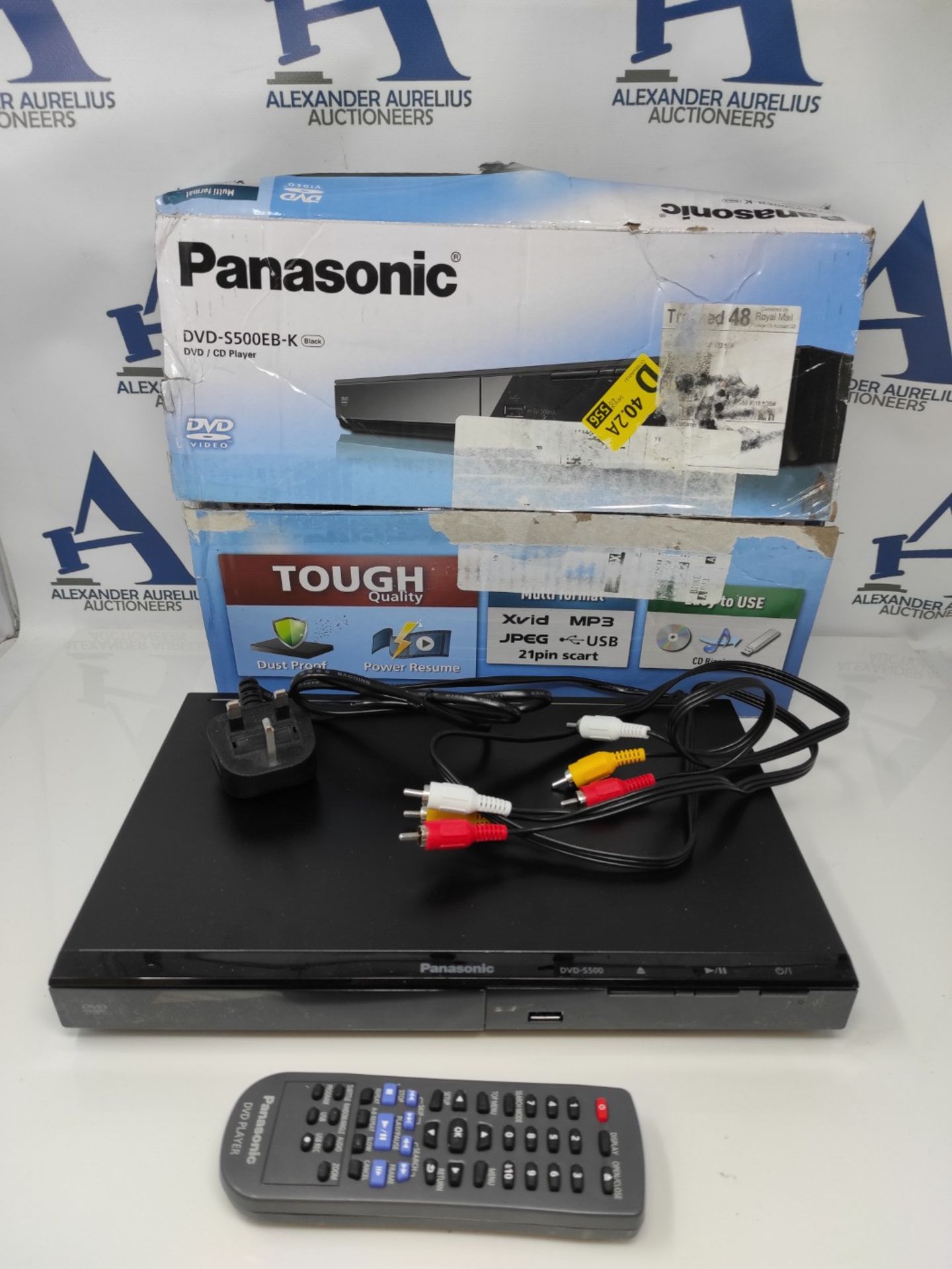 Panasonic DVD-S500EB-K DVD Player with Multi Format Playback - Bild 2 aus 2