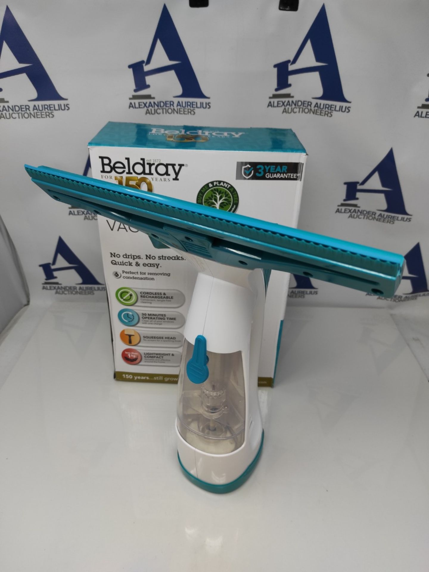 Beldray BEL0749 Cordless Window Vac  Rechargeable Window Cleaning Set, 60ml Water T - Image 2 of 3