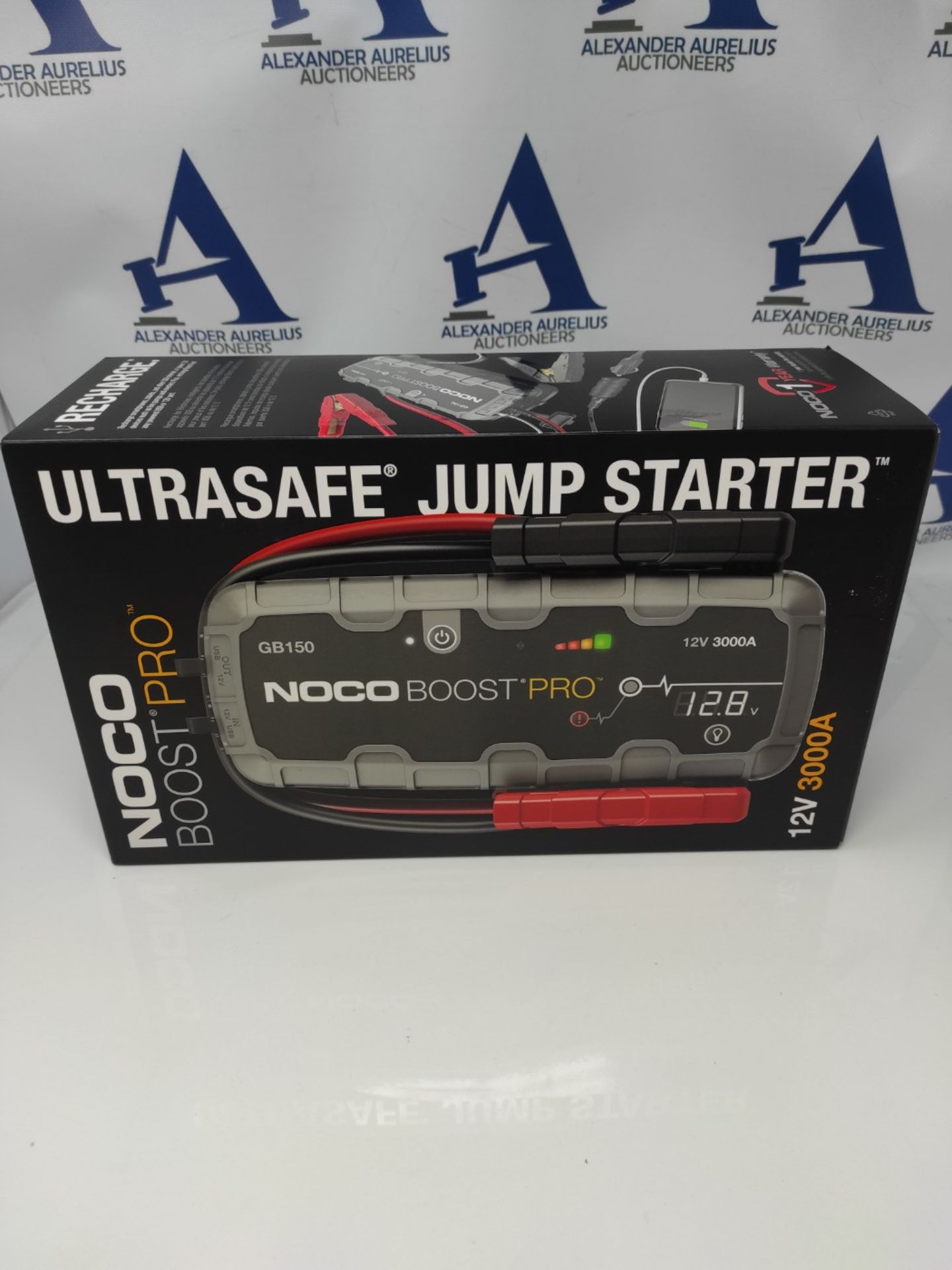 RRP £349.00 NOCO Boost Pro GB150 3000A UltraSafe Car Jump Starter, Jump Starter Power Pack, 12V Ba - Image 3 of 3
