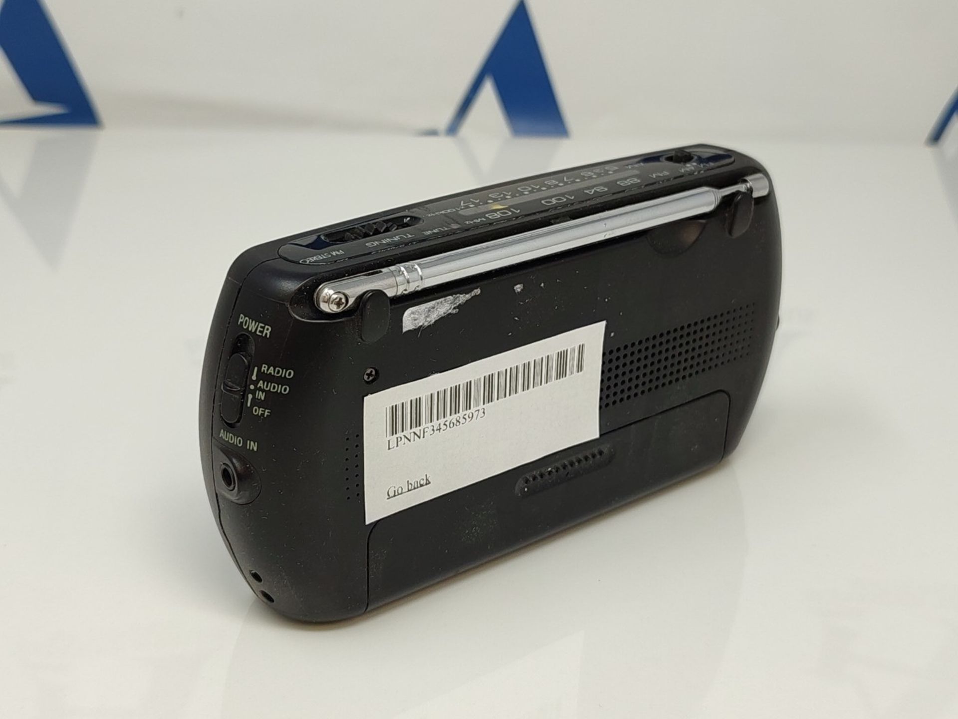 Sony SRF-18 AM/FM Portable Radio - Black - Image 2 of 2