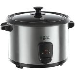 Russell Hobbs 19750 Rice Cooker and Steamer, 1.8L, Silver