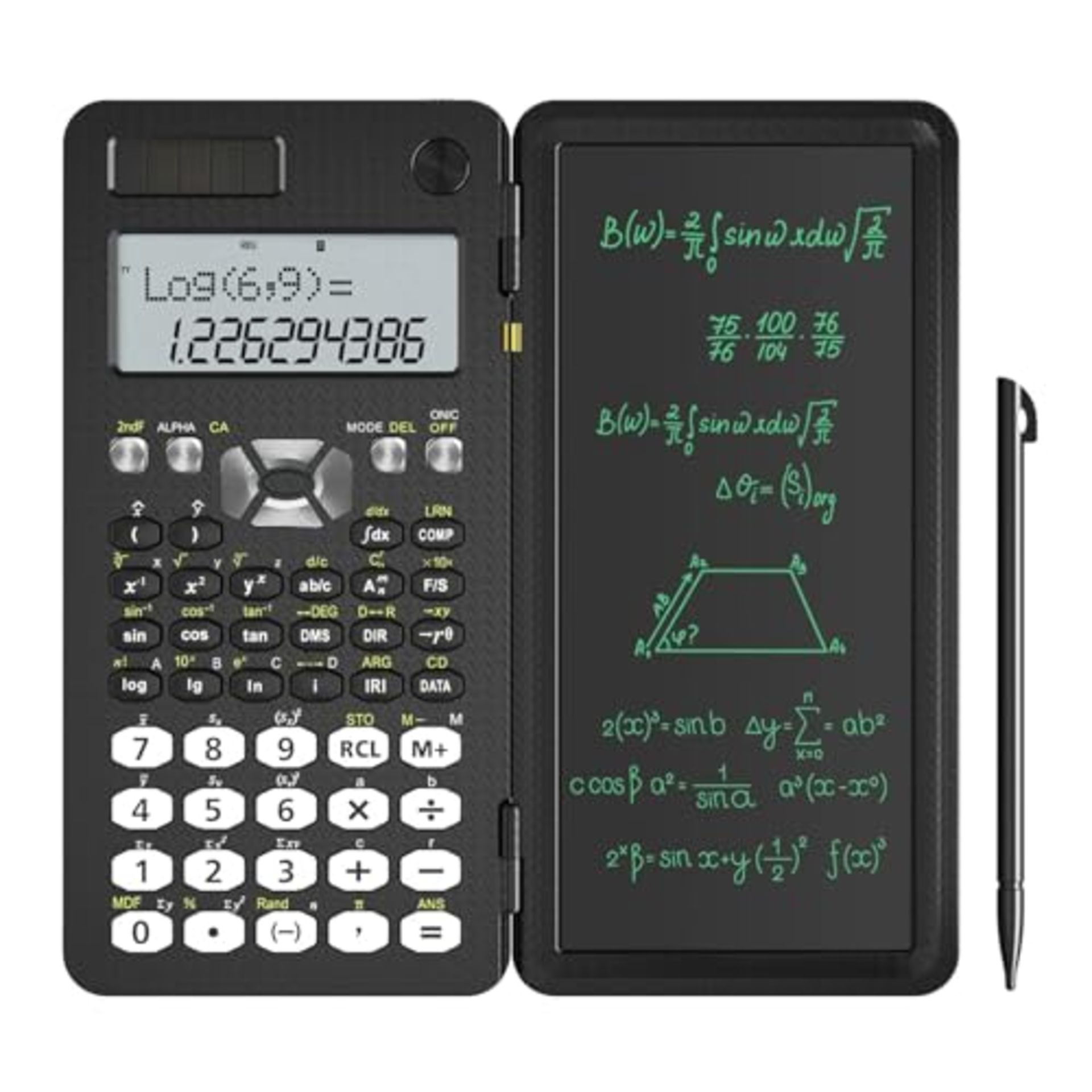 NEWYES Engineering Scientific Calculator with Writing Tablet, Upgraded 991MS, with Sol
