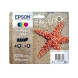 Epson 603 Starfish Genuine , 4-Colours Multipack Ink Cartridges