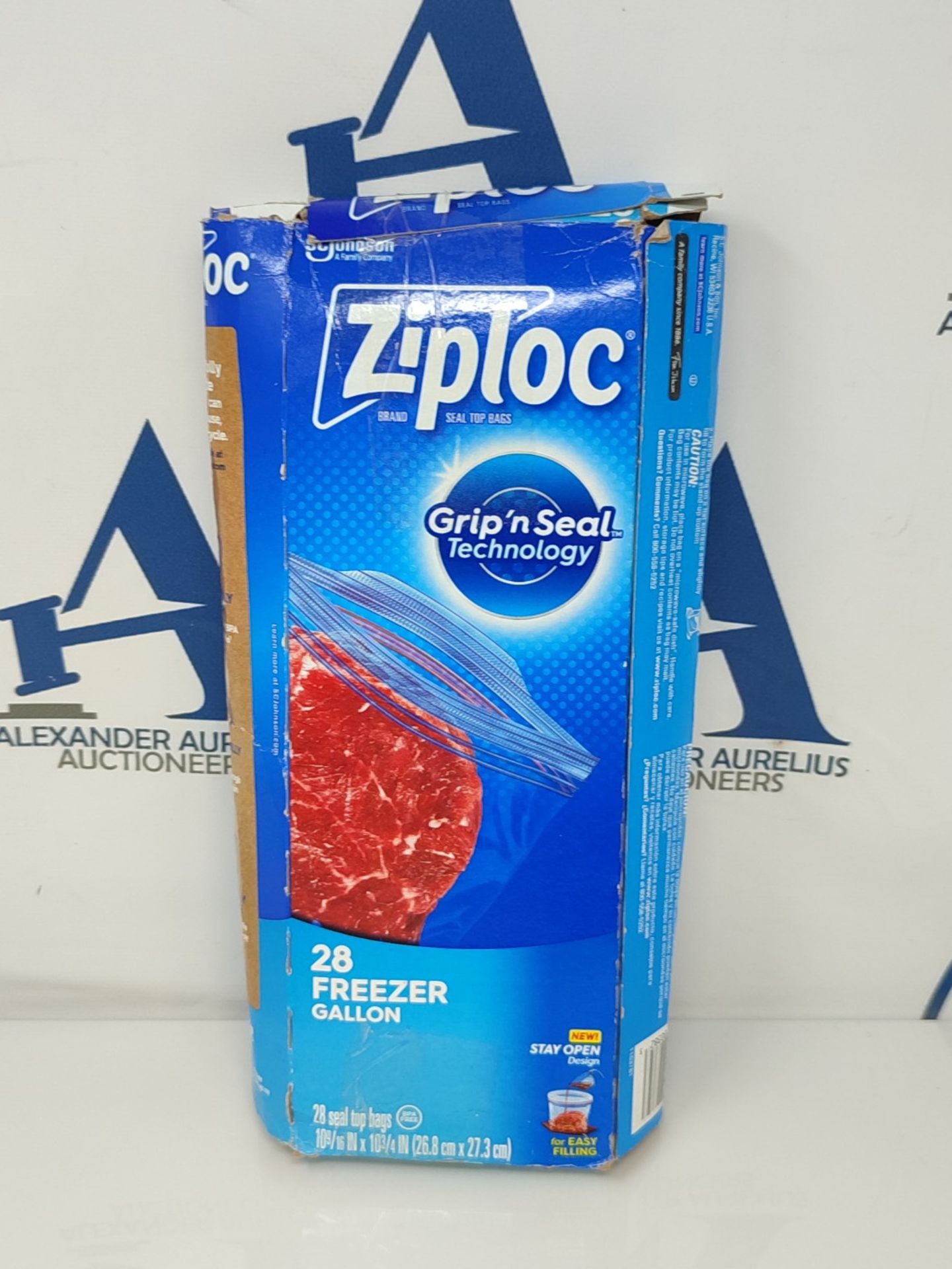 Ziploc Freezer Bag, Gallon Size-28 ct - Bild 2 aus 3