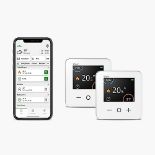 RRP £189.00 Drayton Wiser Smart Thermostat Dual Zone Heating and Hot Water Control - Works with Am