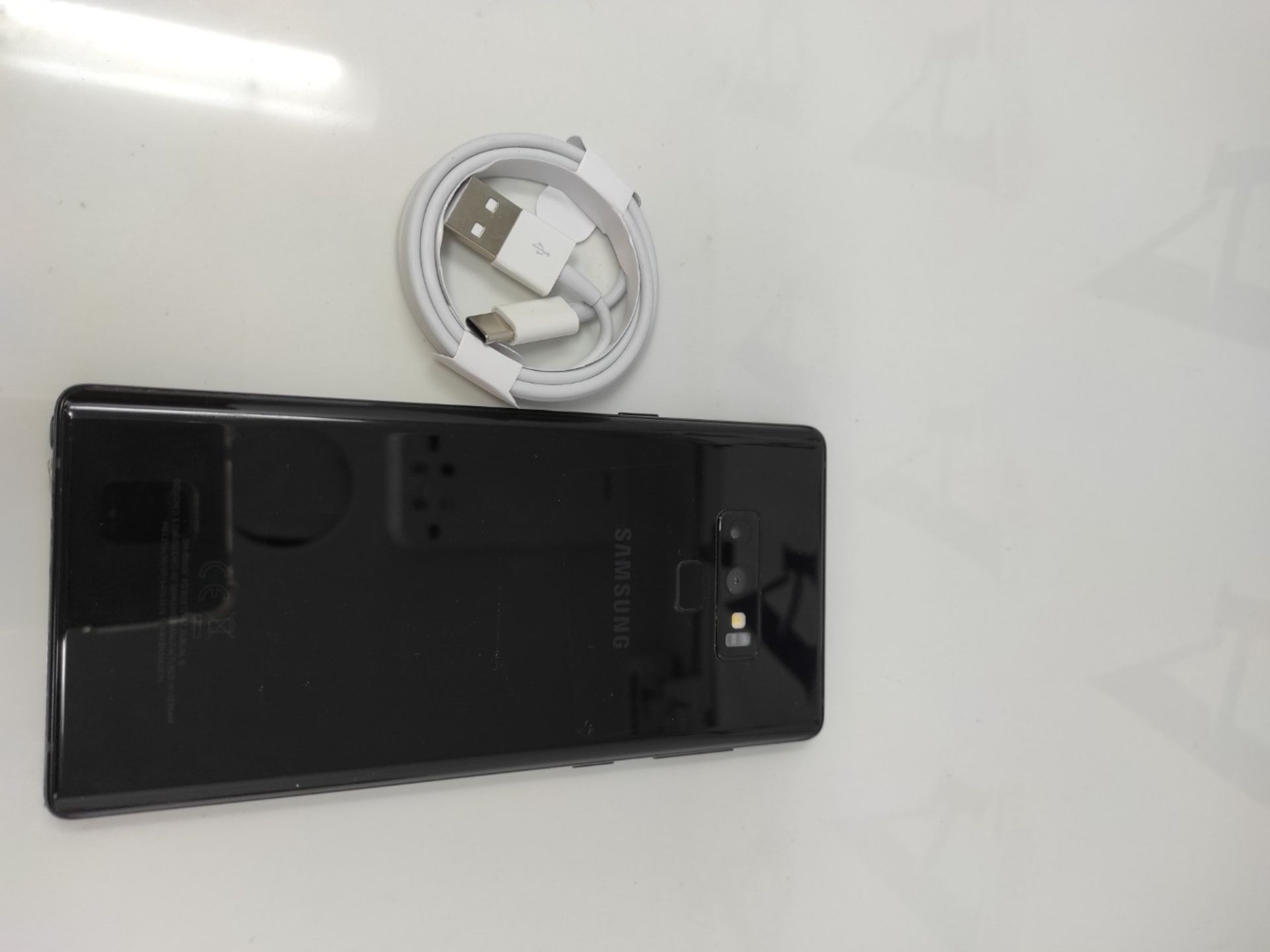 RRP £189.00 SAMSUNG Galaxy Note 9 128GB - Midnight Black - Unlocked (Renewed) - Image 2 of 2