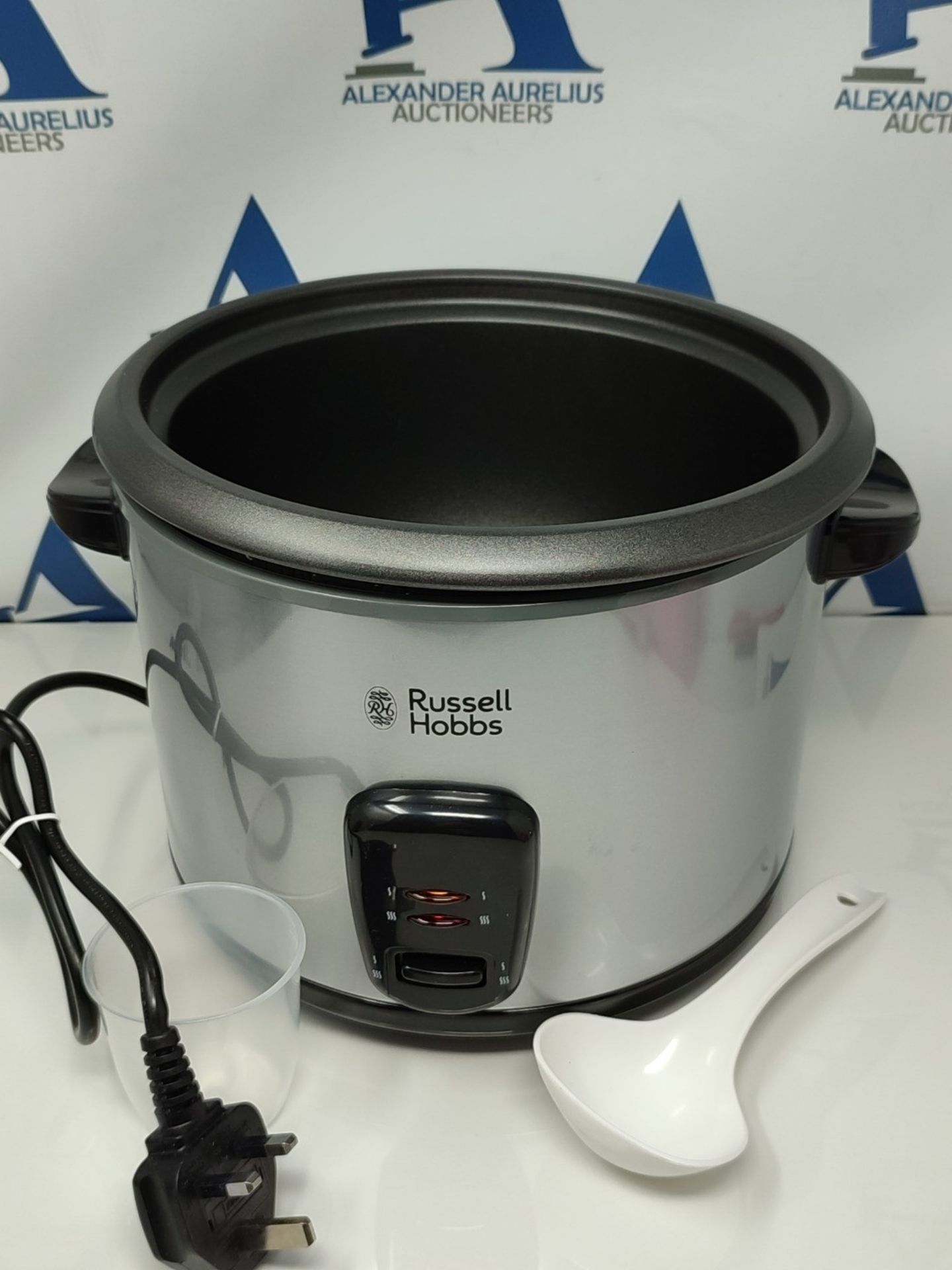 Russell Hobbs 19750 Rice Cooker and Steamer, 1.8L, Silver - Image 3 of 3