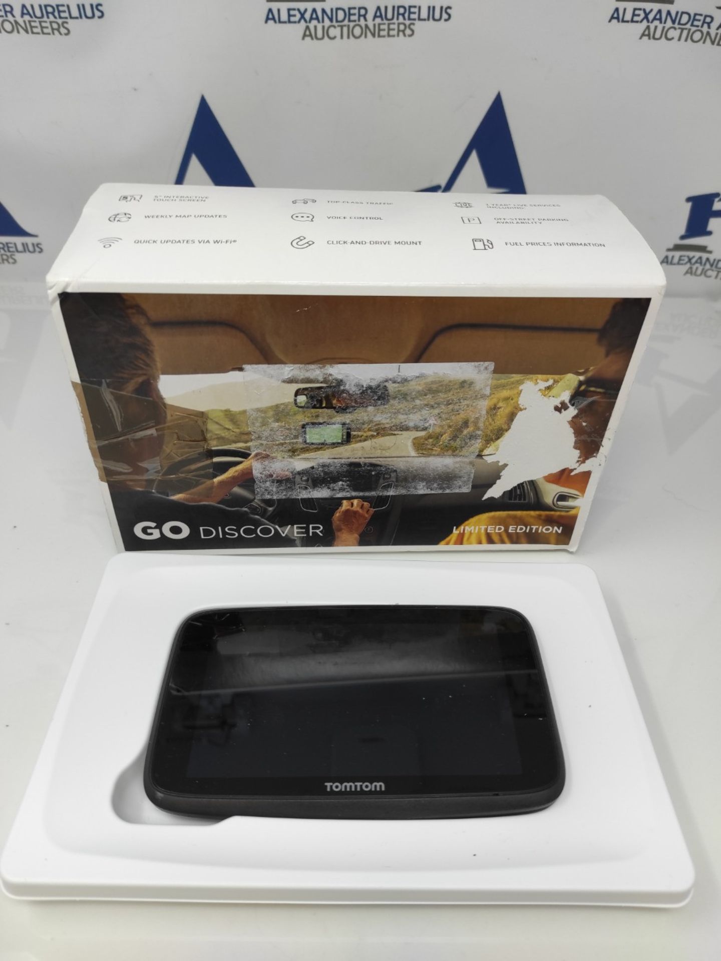 RRP £189.00 TomTom Car Sat Nav GO Discover, 5 Inch Capacitive screen, with Traffic Congestion and - Image 2 of 2