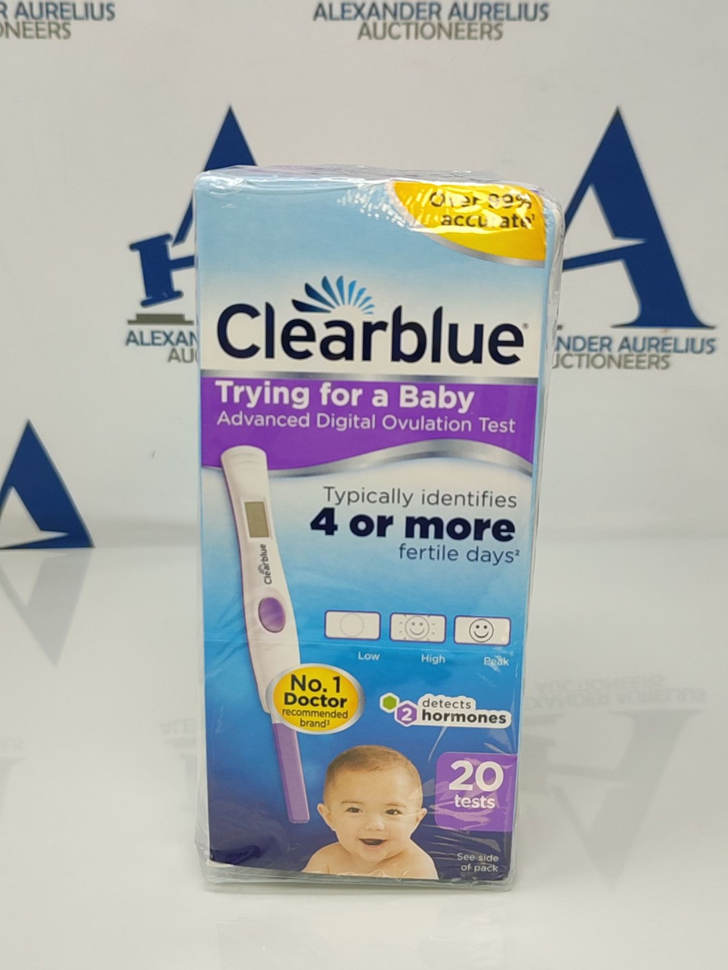 Digital Ovulation Test Kit (OPK) - Clearblue Advanced. The Only Test To Track 2 Fertil - Bild 2 aus 2