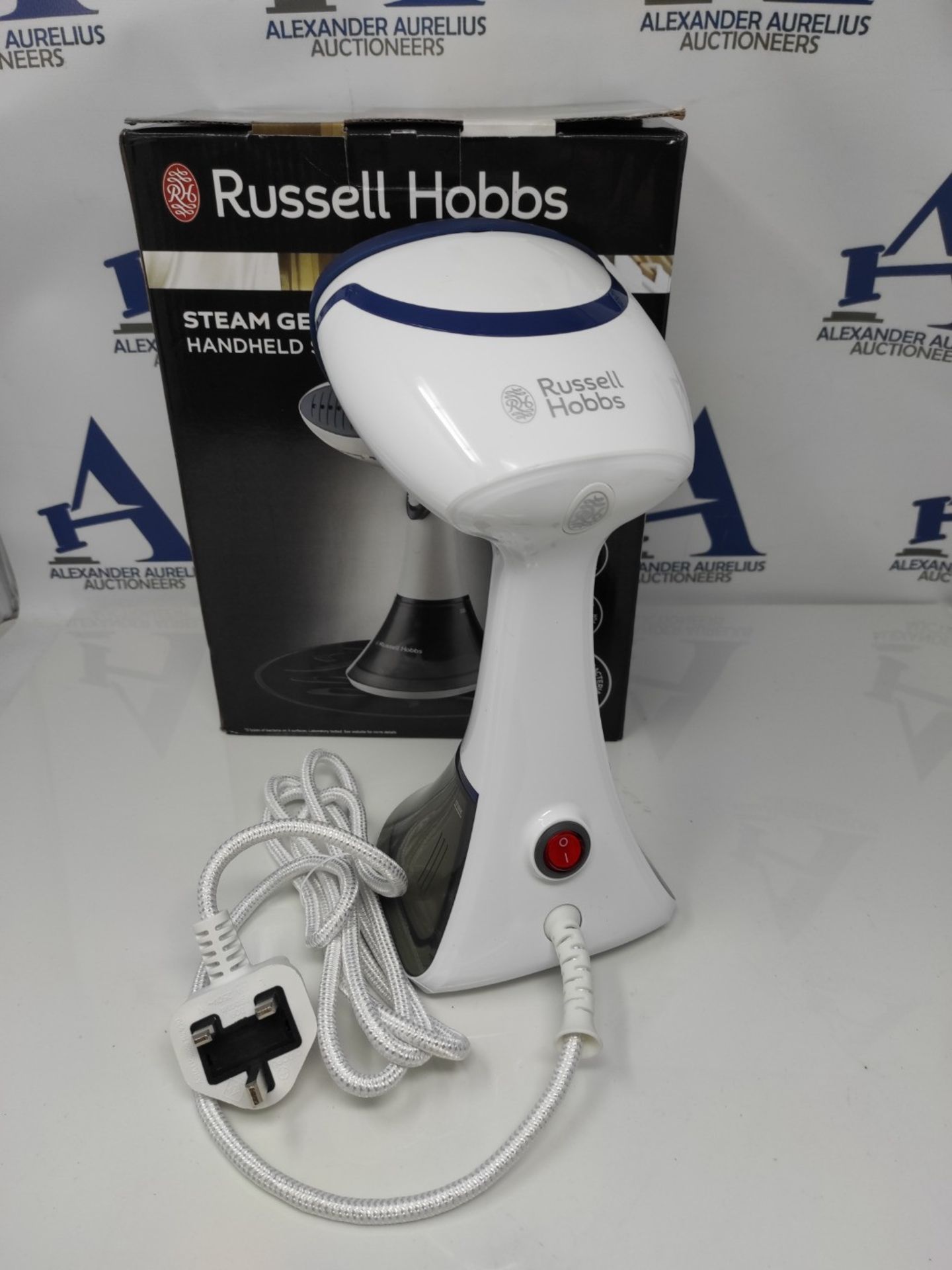 Russell Hobbs Steam Genie Handheld Clothes Steamer, No Ironing Board Needed, Ready to - Image 3 of 3