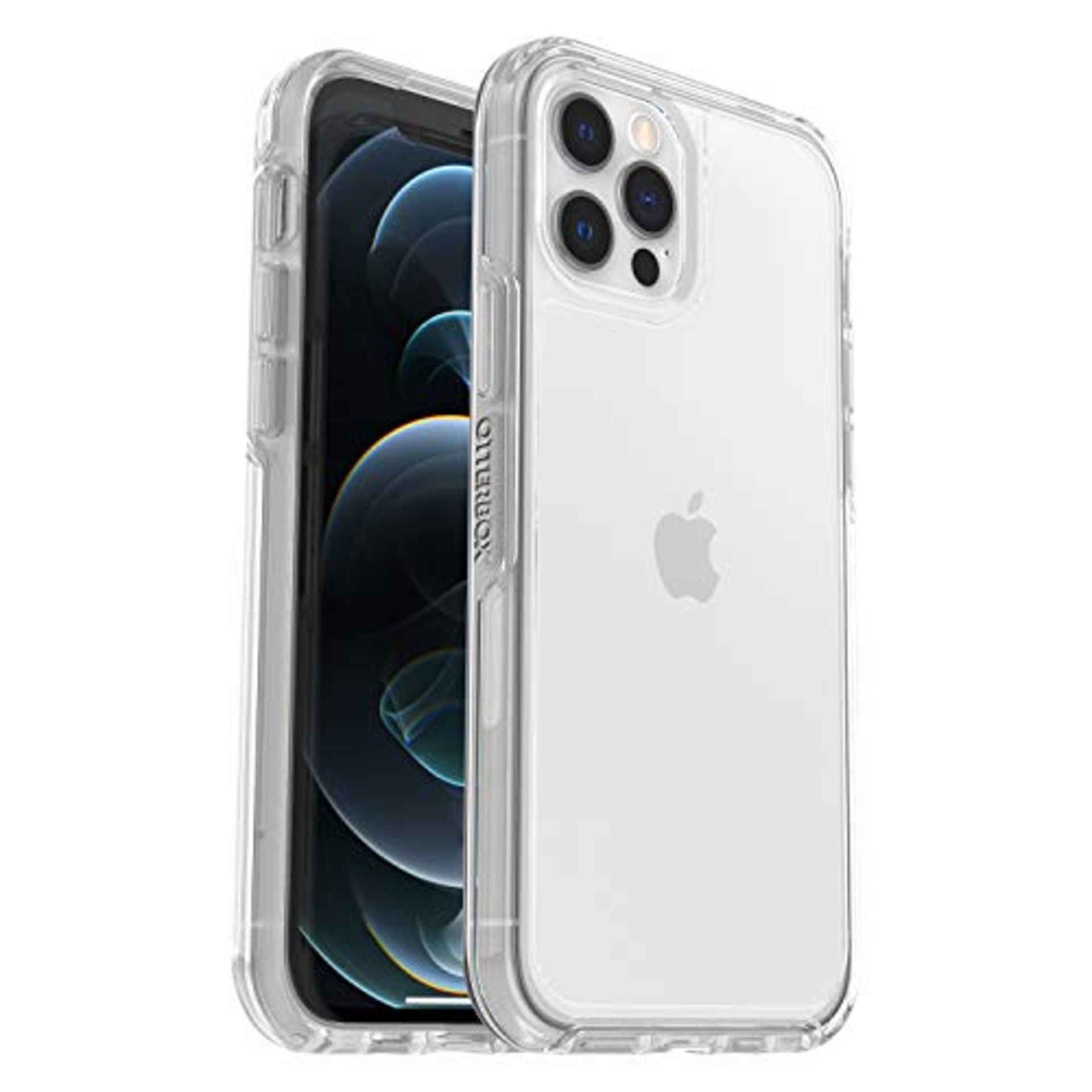 OtterBox Symmetry Clear Case for iPhone 12 / iPhone 12 Pro, Shockproof, Drop Proof, Pr