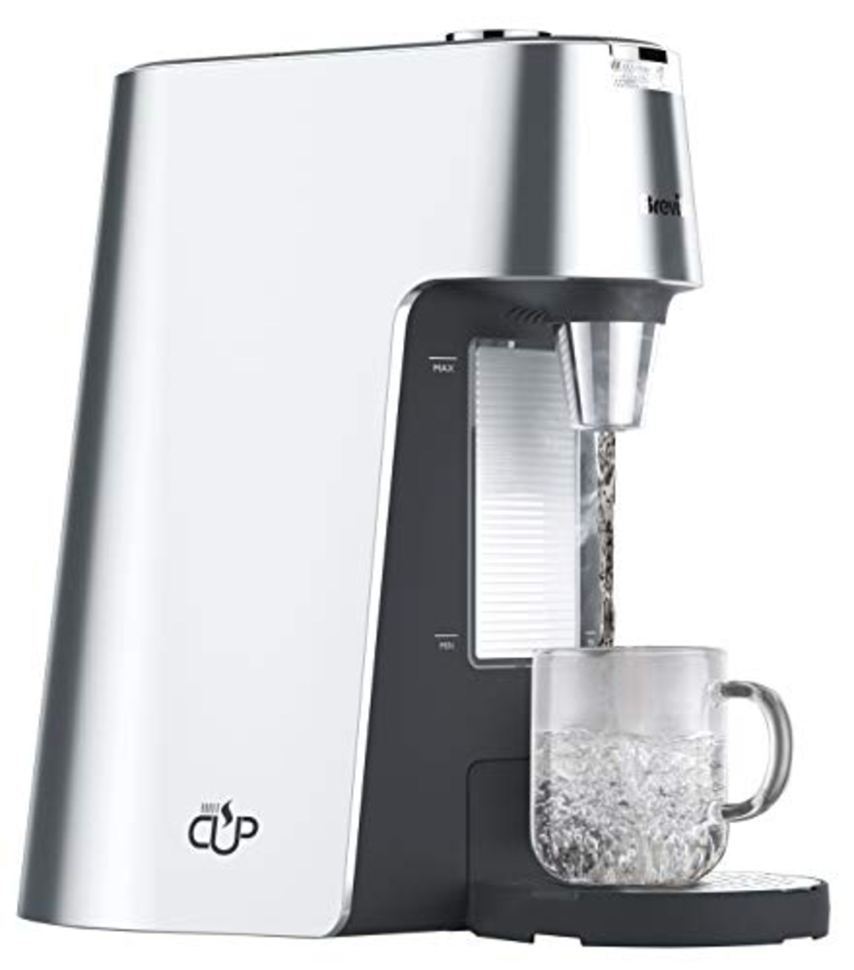RRP £59.00 Breville HotCup Hot Water Dispenser | 3 kW Fast Boil | Variable Dispense and Height Ad