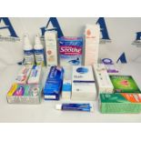 16 items of Pharmaceutical products and personal care