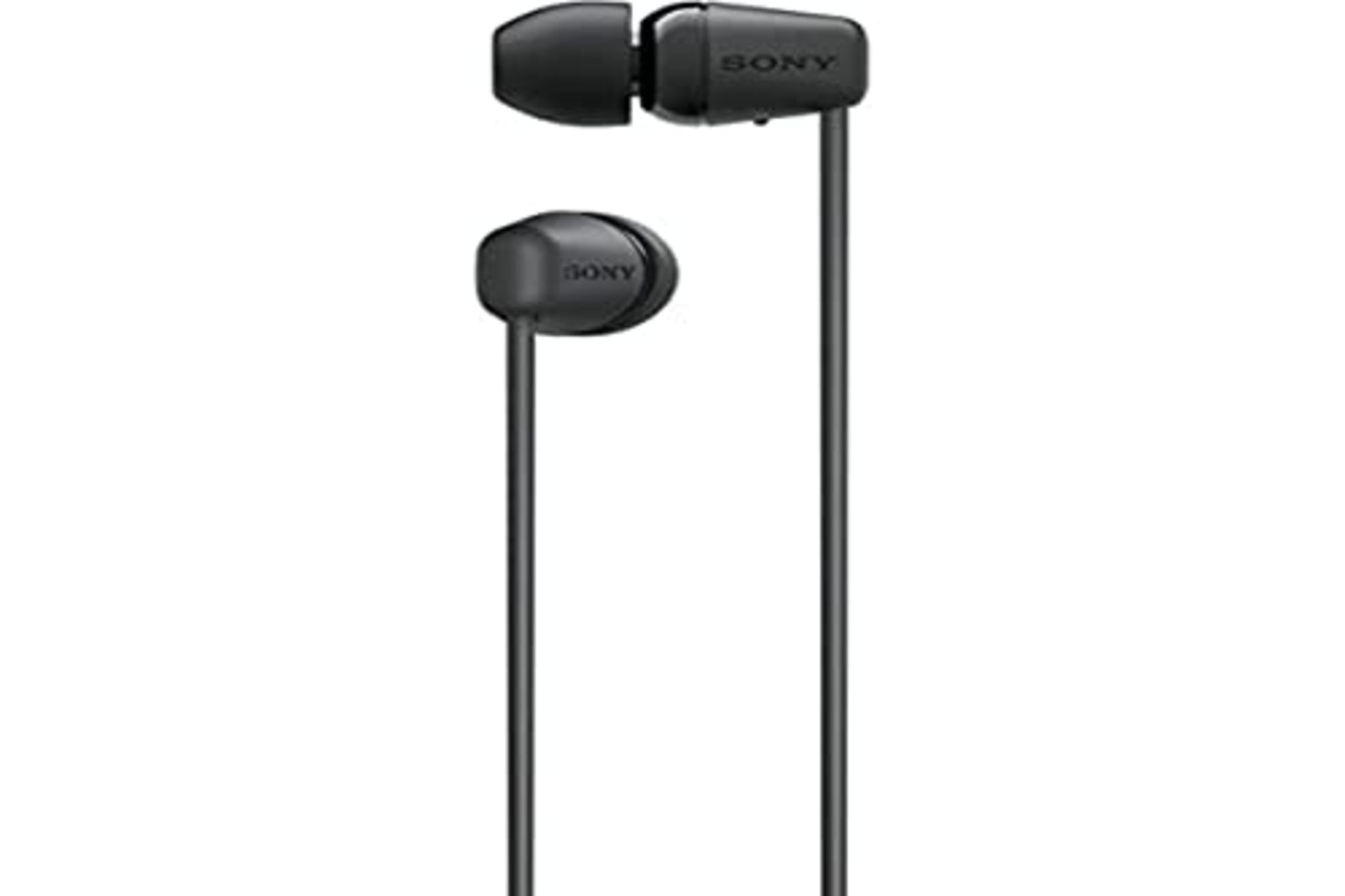 Sony WI-C100 Wireless In-ear Headphones - Up to 25 hours of battery life - Water resis