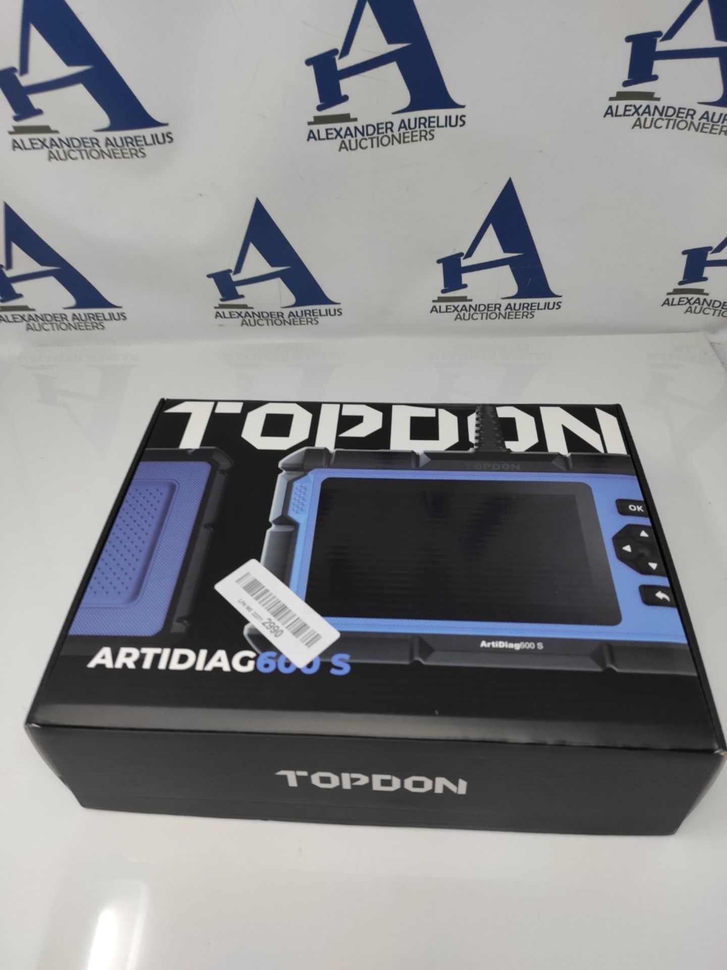 RRP £183.00 TOPDON OBD2 Code Reader Scanner ArtiDiag600S, 8 Reset Service for Oil/BMS/ABS/SAS/EPB/ - Image 2 of 3