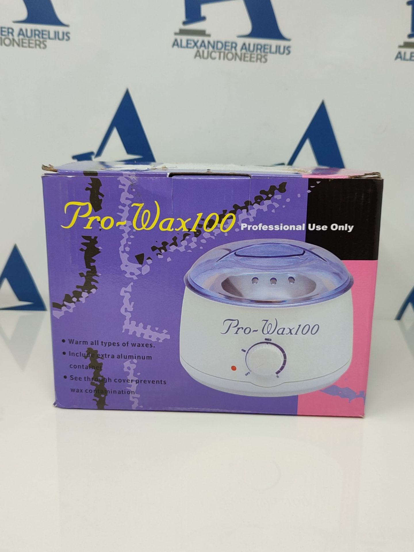 Wax Warmer, Wax Heater Hair Removal Kit with Adjustable Temperature for Men Women, 4 D