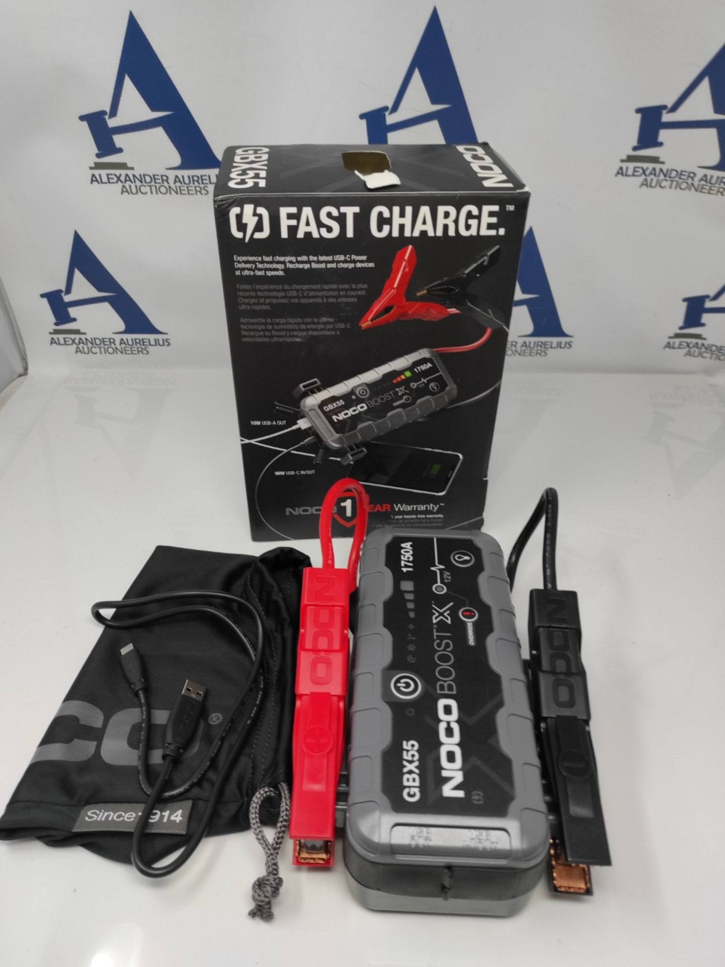 RRP £166.00 NOCO Boost X GBX55 12V UltraSafe Portable Lithium Car Jump Starter, Heavy-Duty Battery - Image 2 of 2