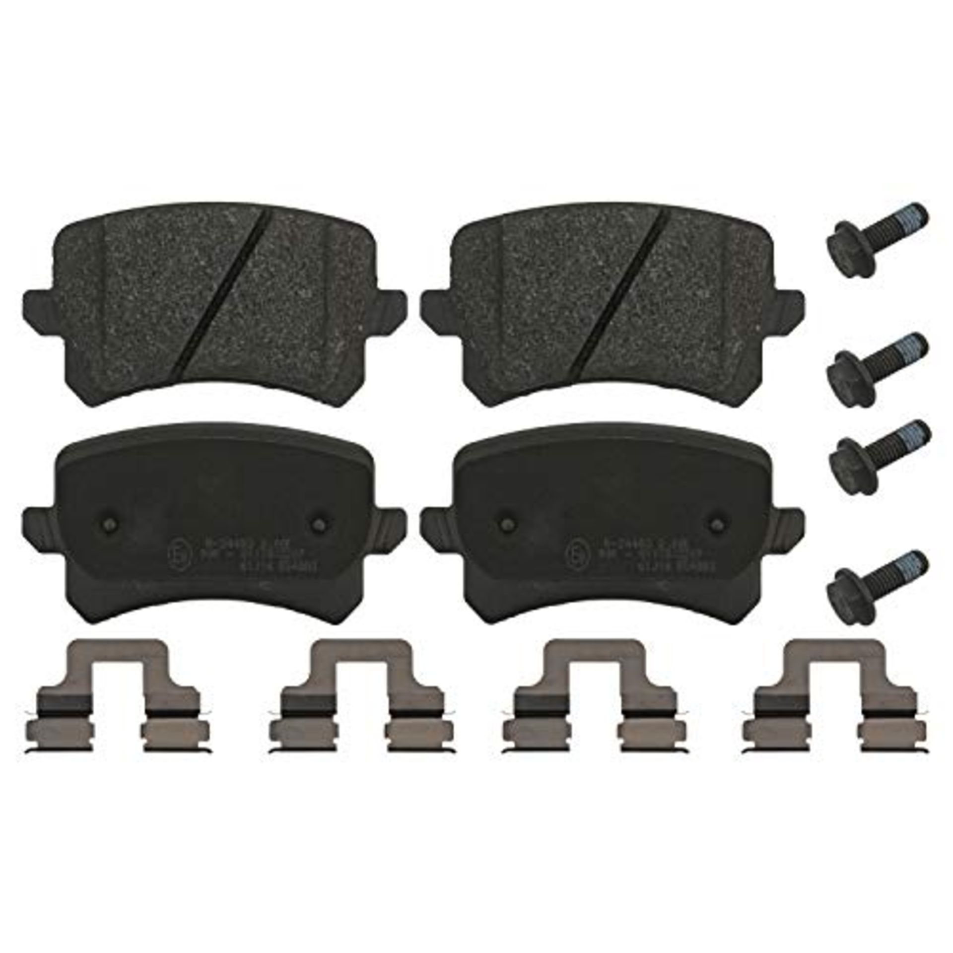 febi bilstein 16991 Brake Pad Set with fastening material, 1 unit