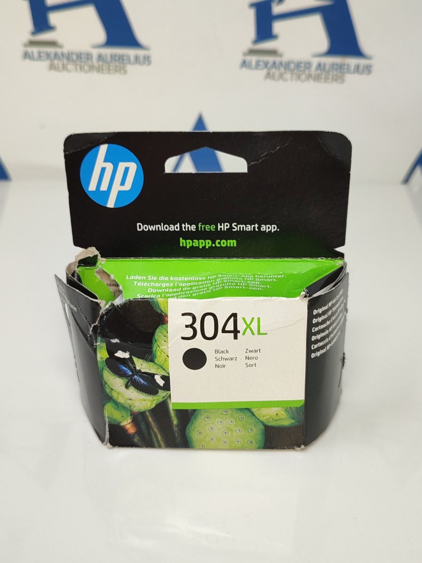 HP N9K08AE 304XL High Yield Original Ink Cartridge, Black, Single Pack - Image 2 of 3