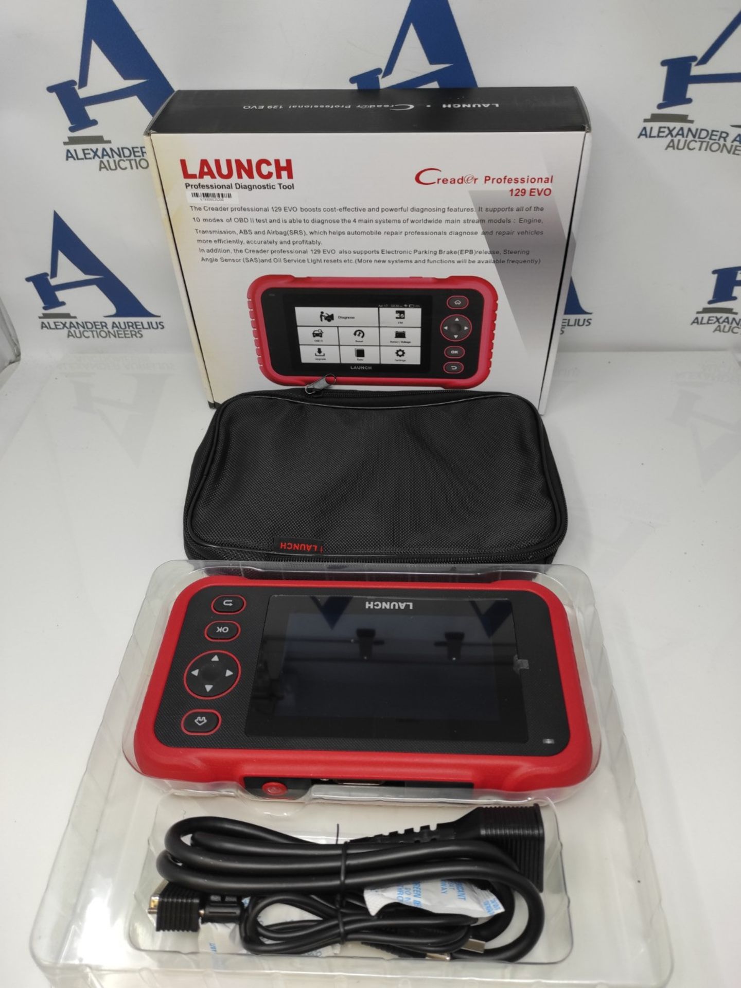 RRP £269.00 LAUNCH Europe CRP 129EVO obd2 code reader 4 Systems Engine ABS, SRS, AT, Oil lamp/dpf - Image 2 of 2