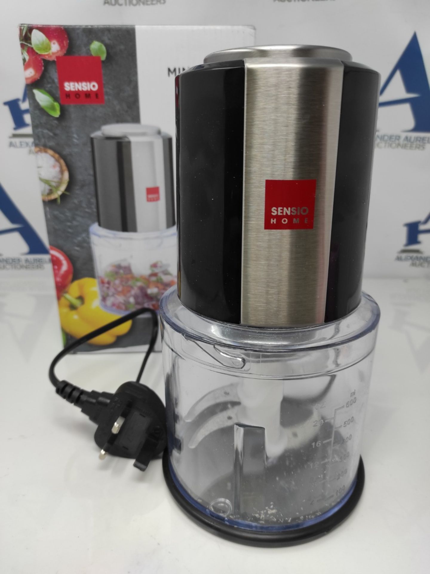 Sensio Home Mini Food Chopper/Small Food Processor  Electric Dicer, Onion and Other - Image 3 of 3