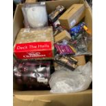 RRP £250.00 1x Lot of assorted Christams decorations , 38 products.