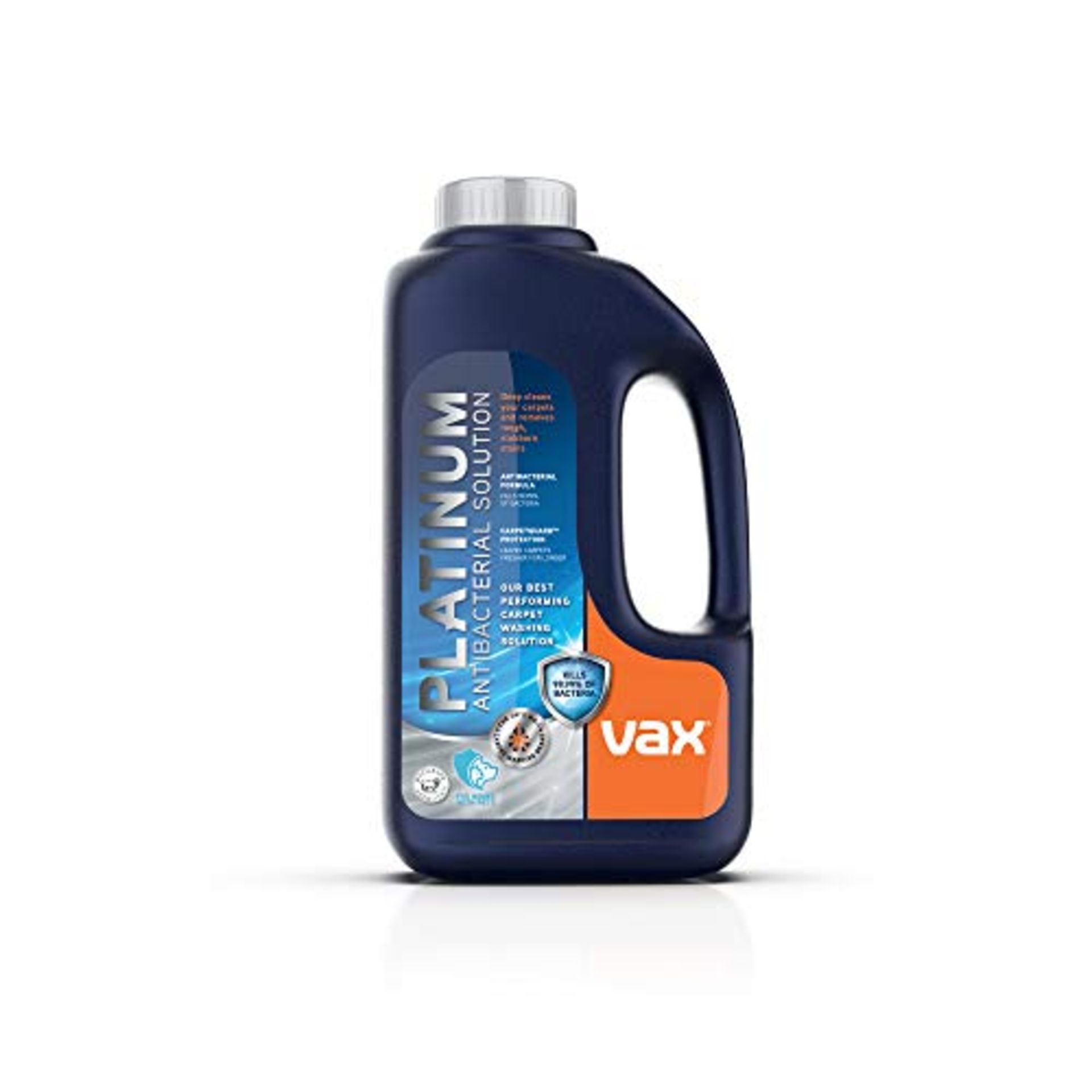 Vax Platinum Antibacterial 1.5L Carpet Cleaner Solution |Kills 99.99% of Bacteria | Ne