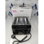 Toaster 4 Slice toaster BT410 steeliness steel housing black toaster 1300W auto pup up