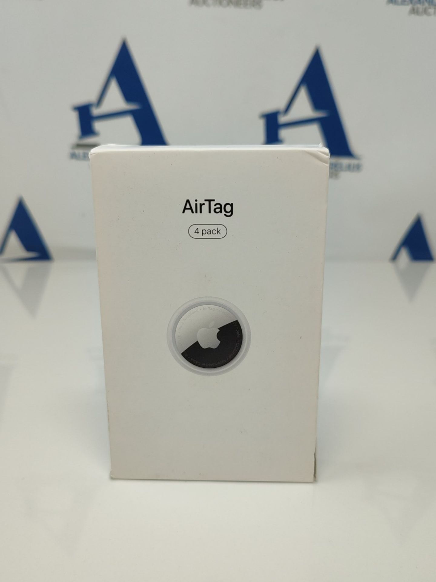 Apple AirTag (4 pack). Track and find your keys, wallet, luggage, backpack and more. S - Image 2 of 3