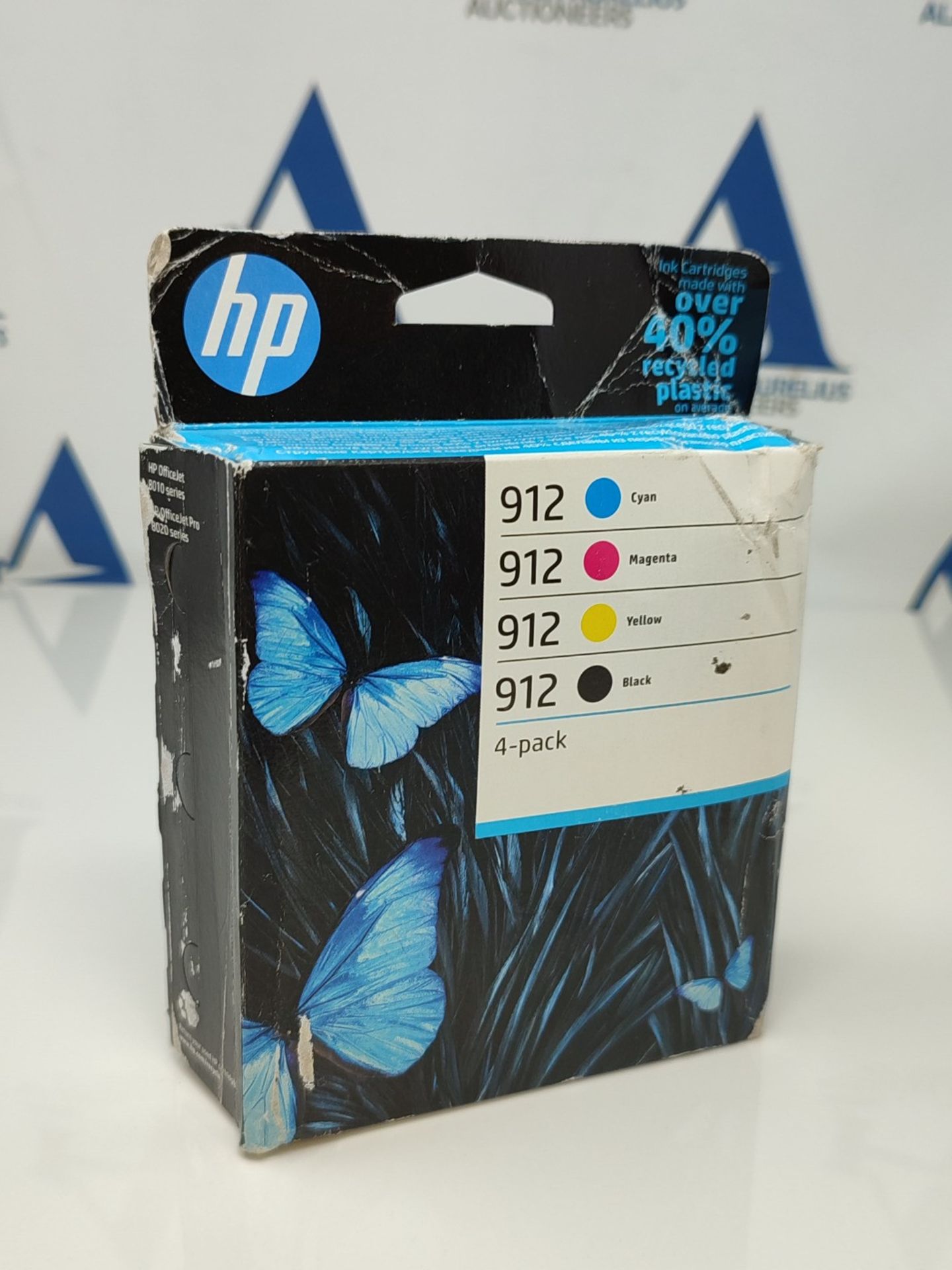 HP 6ZC74AE 912 Original Ink Cartridges, Black/Cyan/Magenta/Yellow, Multipack - Image 2 of 2