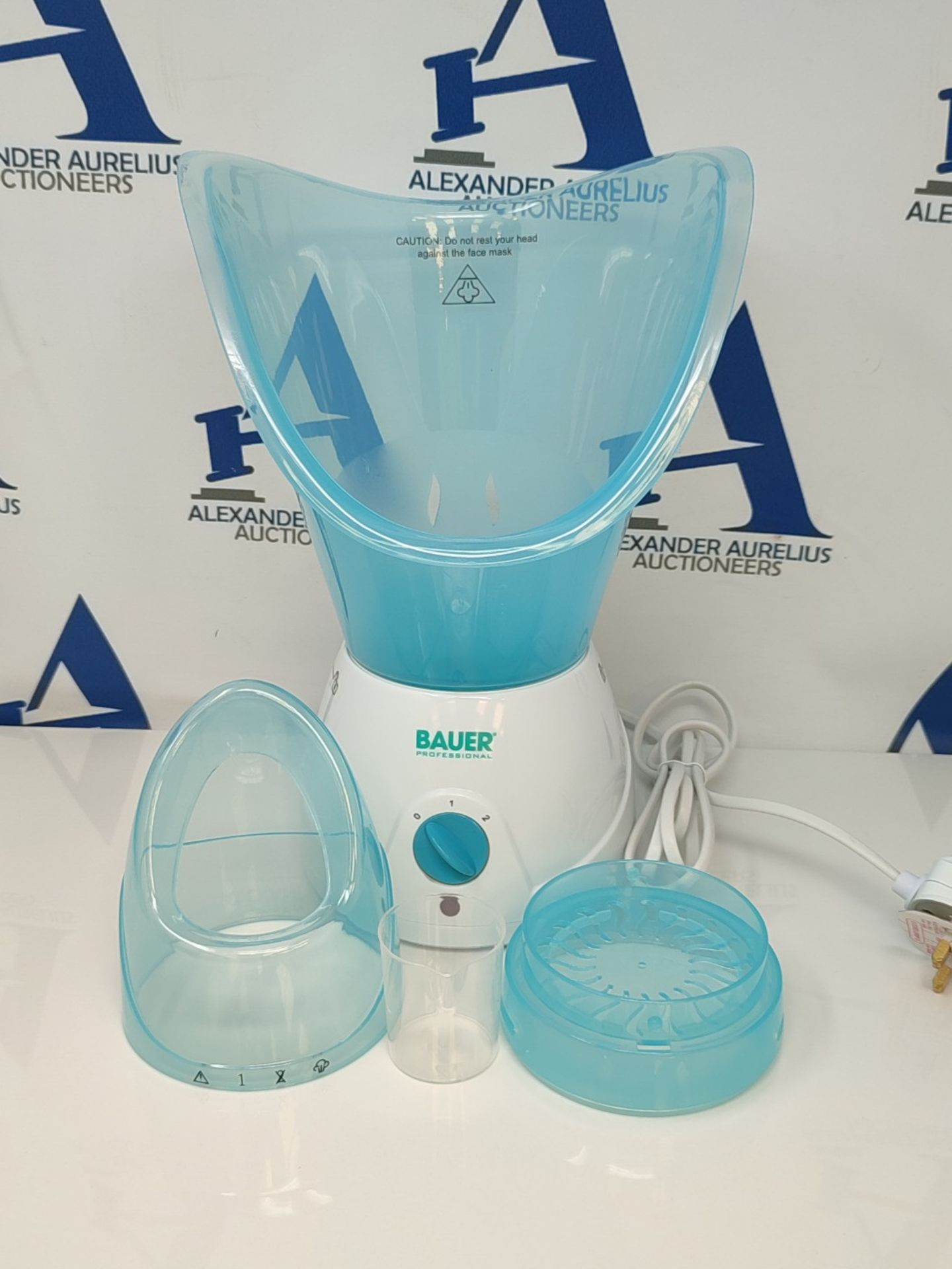 Bauer 38680 Facial Spa Face Steamer and Nasal Inhaler Set, Removes Blackheads & Opens - Image 3 of 3