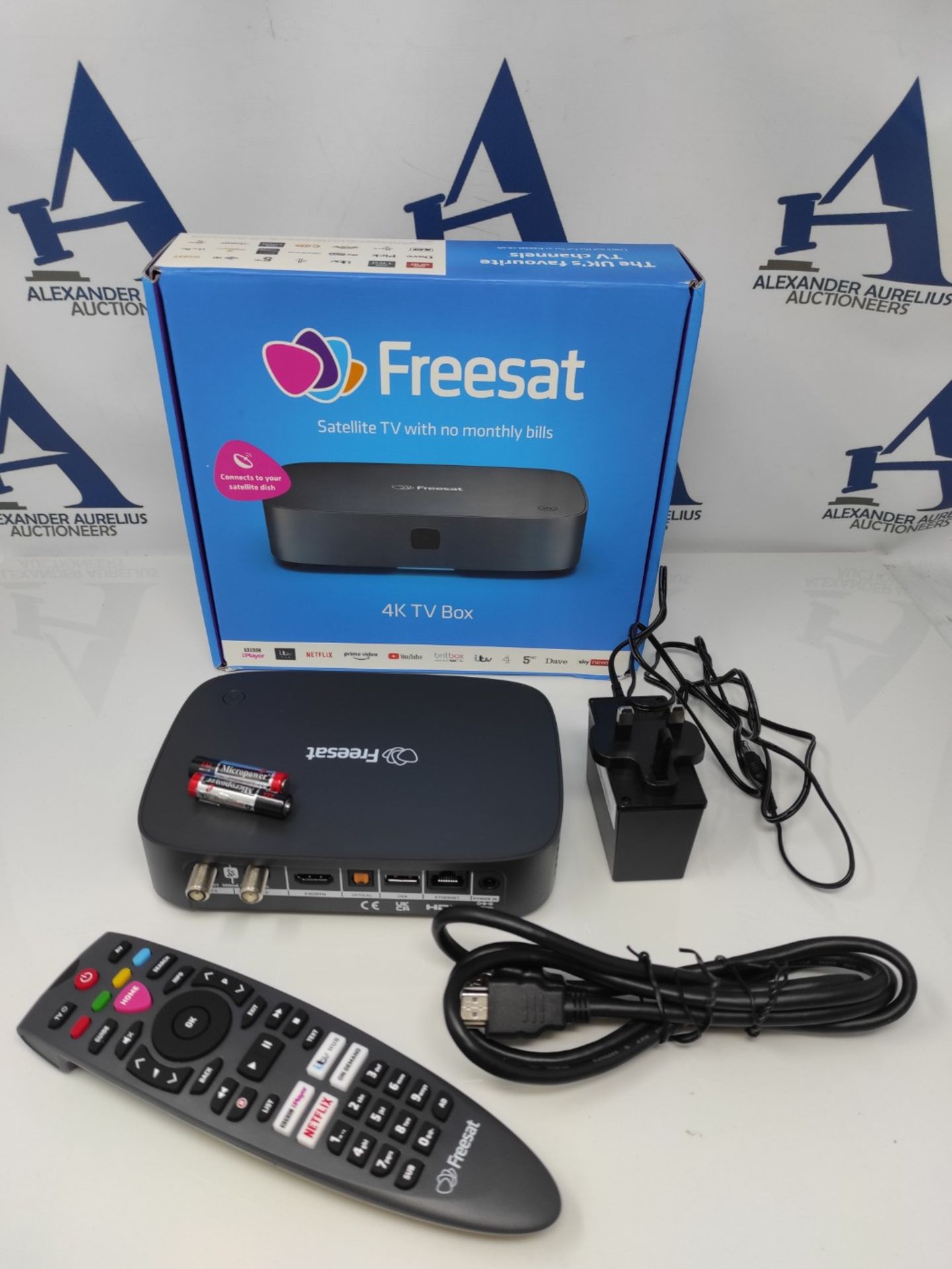 RRP £143.00 Freesat 4K TV Box (Non Recordable)