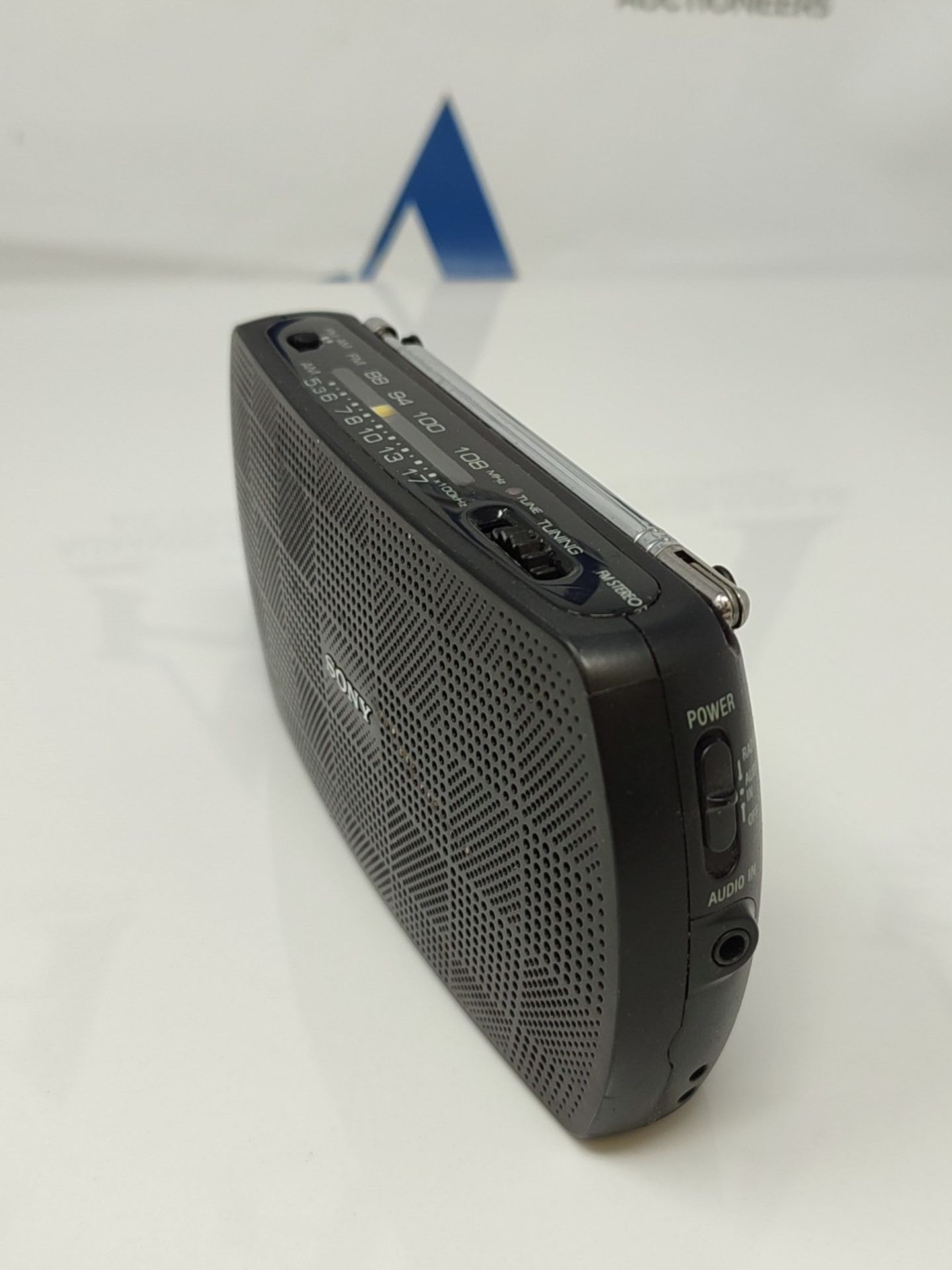 Sony SRF-18 AM/FM Portable Radio - Black - Bild 2 aus 2