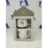 Jane Bannon Stacking Mugs Set of 2 in Presentation Gift Box (Odd Couple Design) Fine B