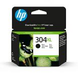 HP N9K08AE 304XL High Yield Original Ink Cartridge, Black, Single Pack