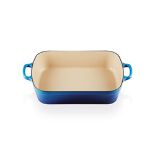 RRP £215.00 Le Creuset Signature Enamelled Cast Iron Rectangular Roasting Dish, 33 cm, 4.9 Litres,