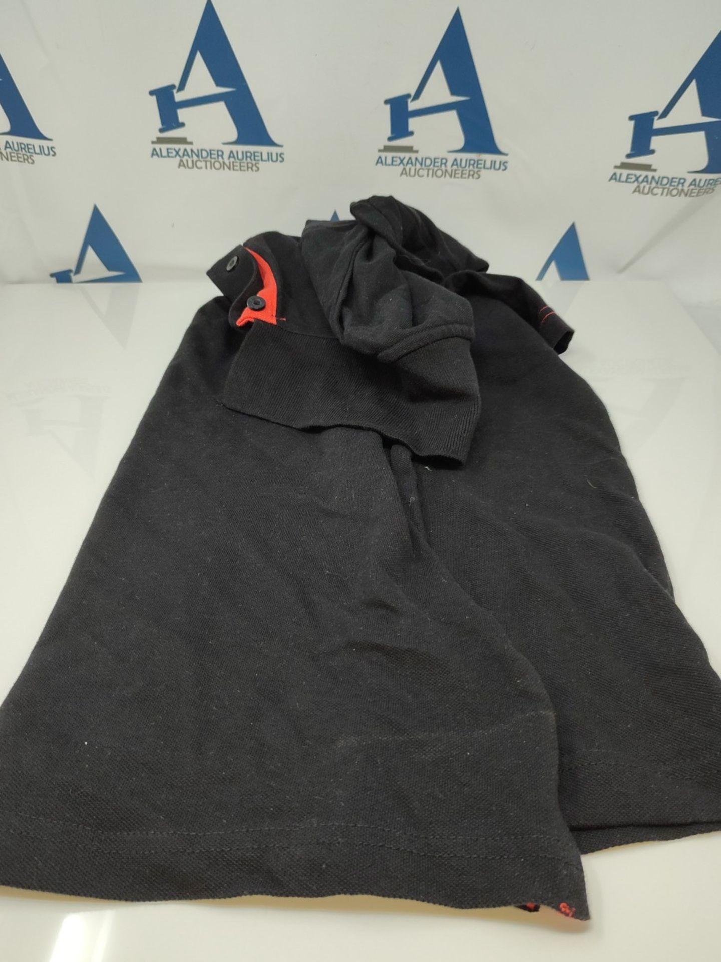 Lee Cooper Men's Polo Shirt, Black, L - Image 2 of 3