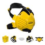 Stanley P3 Dust Mask, Reusable Respirator Mask with Face-Fit-Check Technology & Maximu