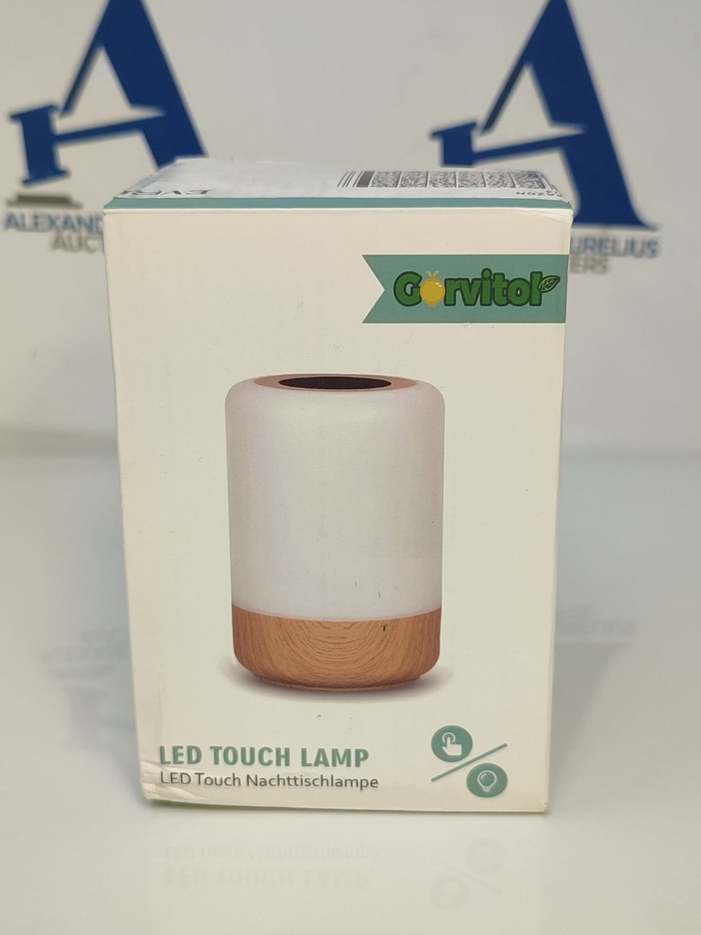 Gorvitor Dimmable Wireless Touch Lamps Bedside, Rechargeable Baby Night Light Batter