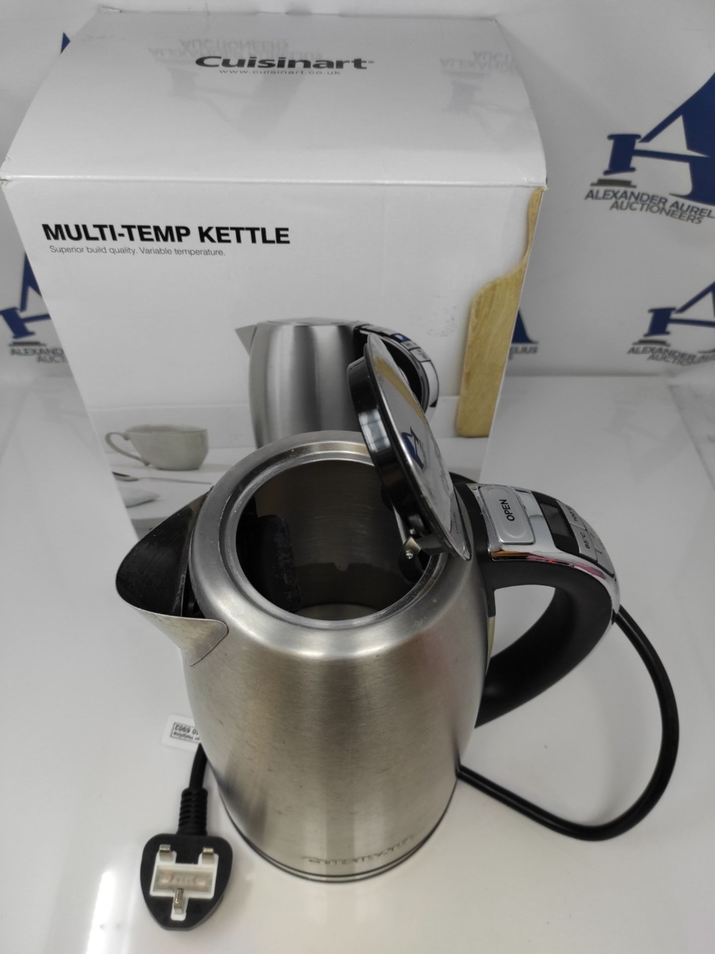 RRP £94.00 Cuisinart Signature Collection Multi-Temp Jug Kettle | 1.7L Capacity | Stainless Steel - Image 3 of 3