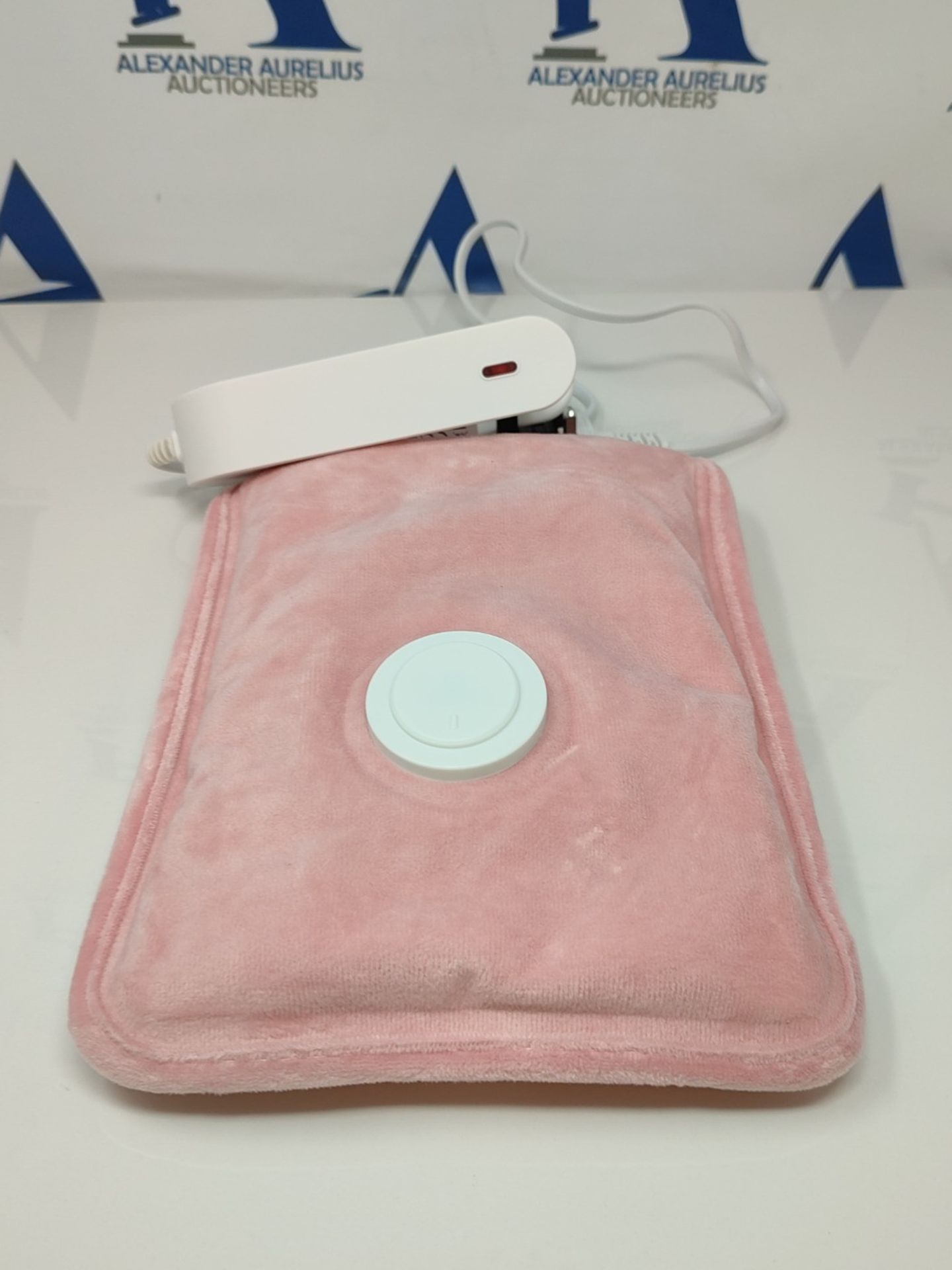 AMOS Eezy Rechargeable Electric Hot Water Bottle Bed Warmer with Hand Heat Pad Glove P - Bild 2 aus 2