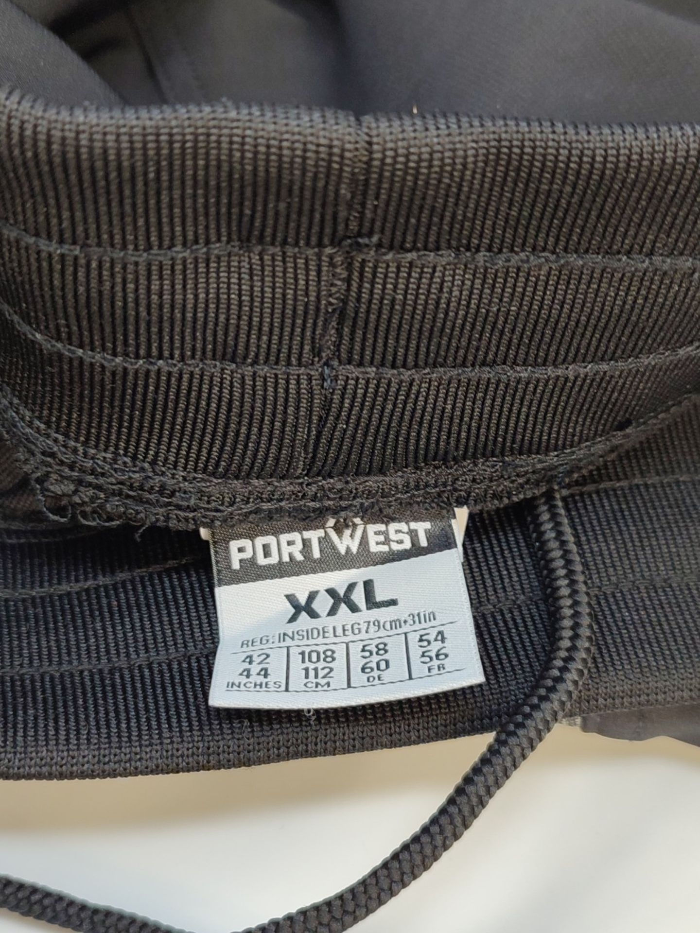 Portwest KX3 Flexi Trouser, Size: XXL, Colour: Black, T803BKRXXL - Image 3 of 3