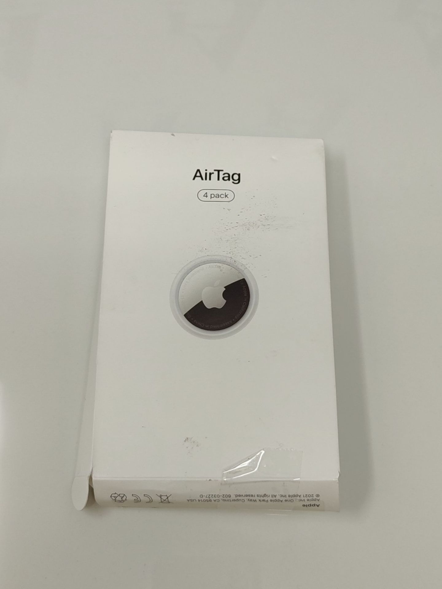 Apple AirTag (4 pack). Track and find your keys, wallet, luggage, backpack and more. S - Image 2 of 3
